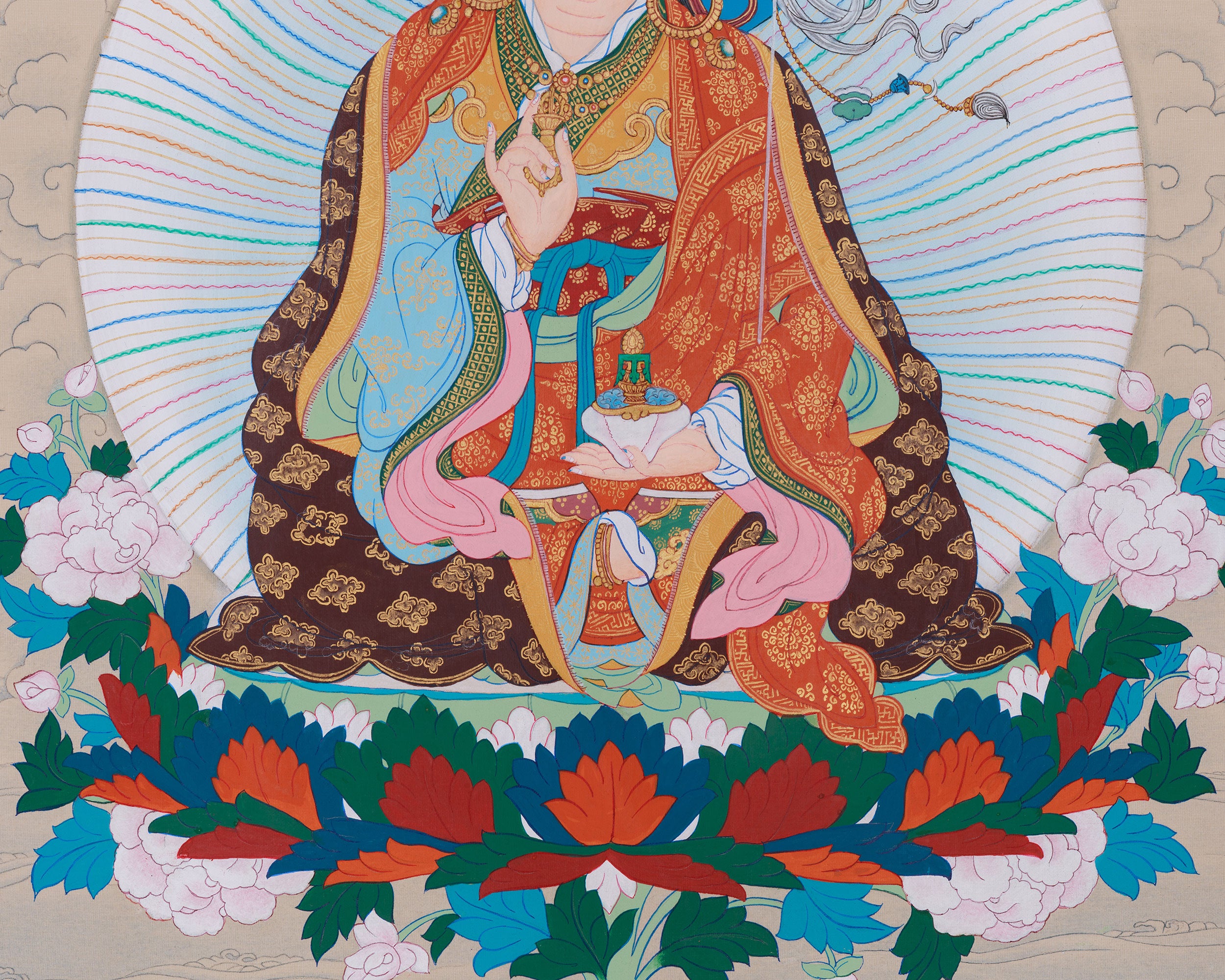 Second Buddha Rinpoche Thangka | Guru Padmasambhava Artwork