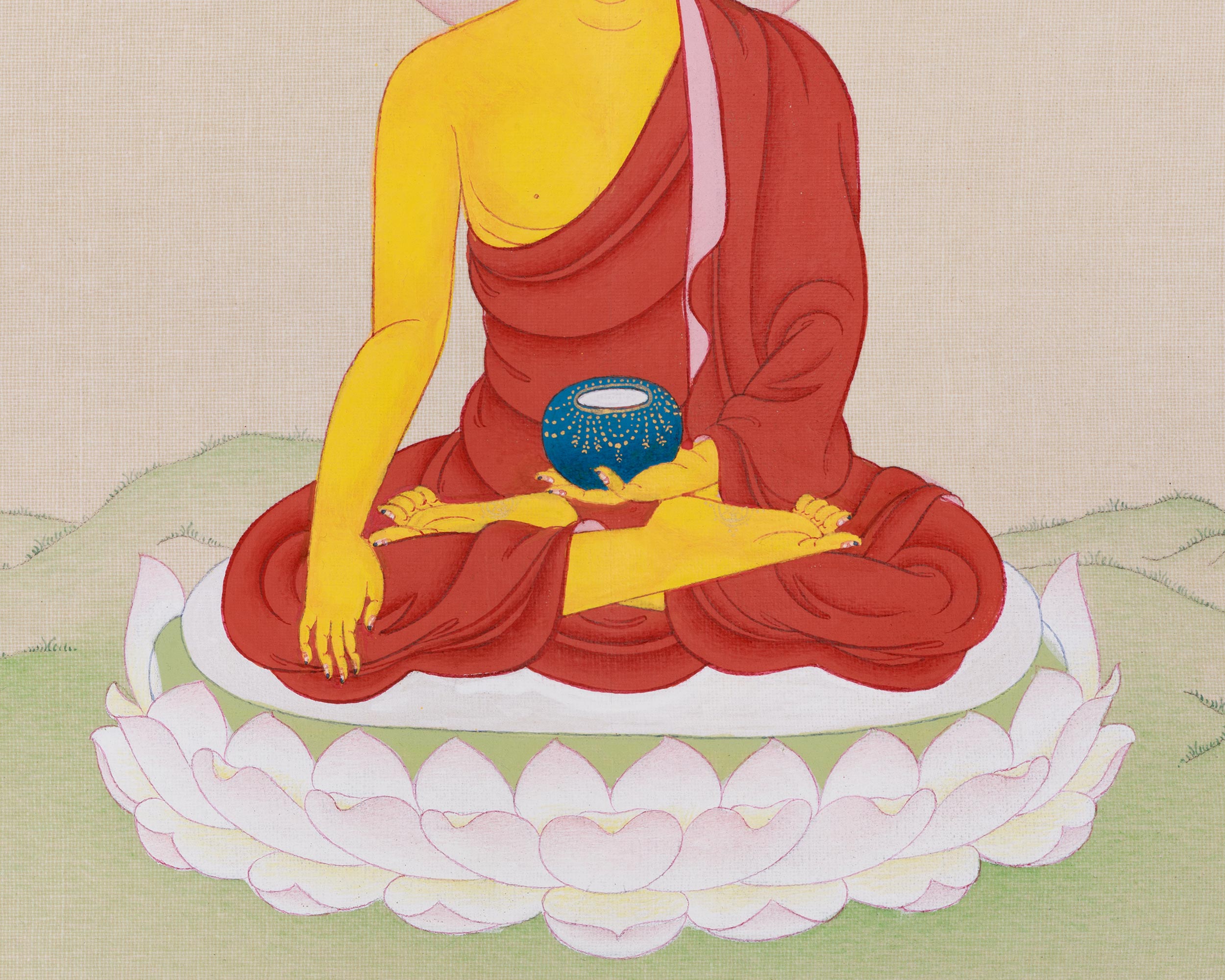 Tibetan Historical Buddha Shakyamuni | Enlightened Teacher of Compassion & Wisdom