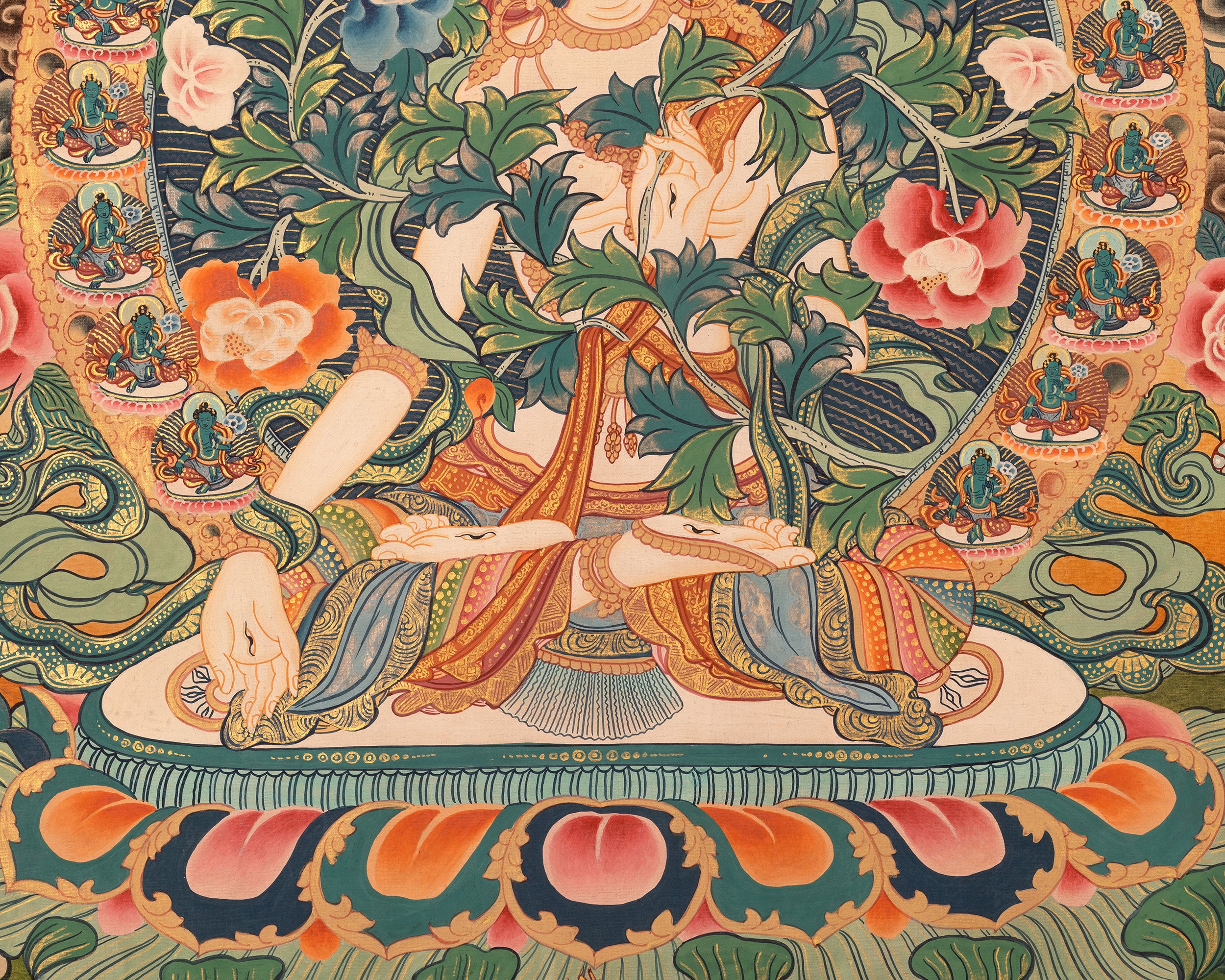 Buddhist White Tara Deity | Goddess of Longevity and Healing