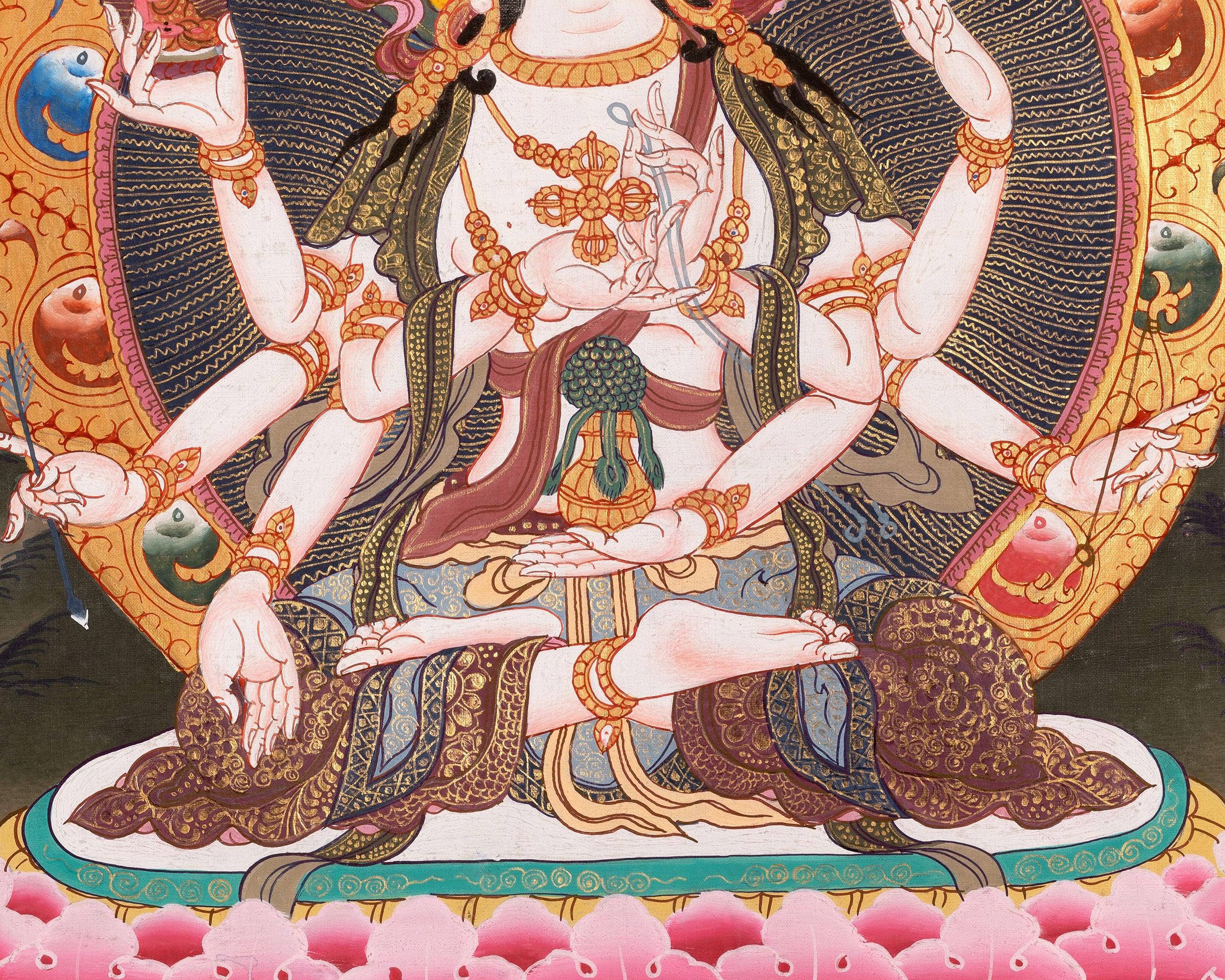 Namgyalma Thangka | Traditional Tibetan Thangka | Wall Decors
