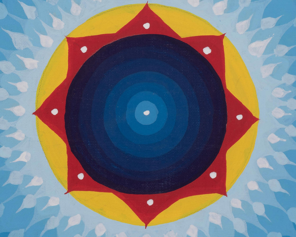 Lotus Mandala | Sacred Buddhist Artwork Representing Purity and Awakening
