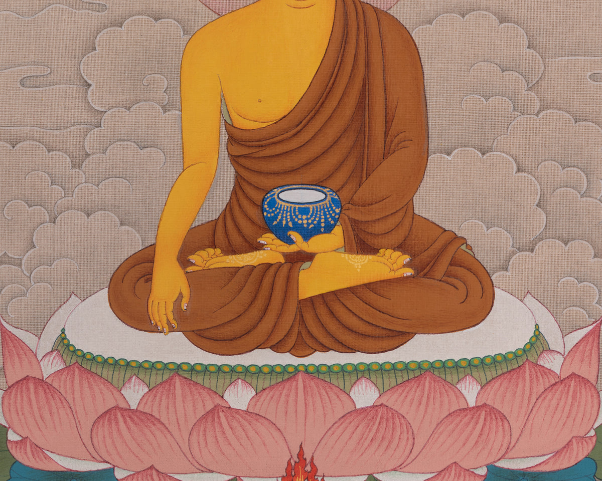 Shakyamuni Buddha Traditional Artwork | Represents the Enlightenment and Compassion
