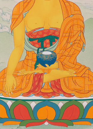 High-Quality Shakyamuni Buddha Print | Historical Buddha of Enlightenment