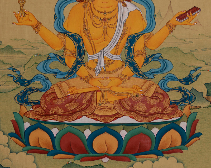 Goddess Prajnaparamita Thangka | "Great Mother" of all Buddhas