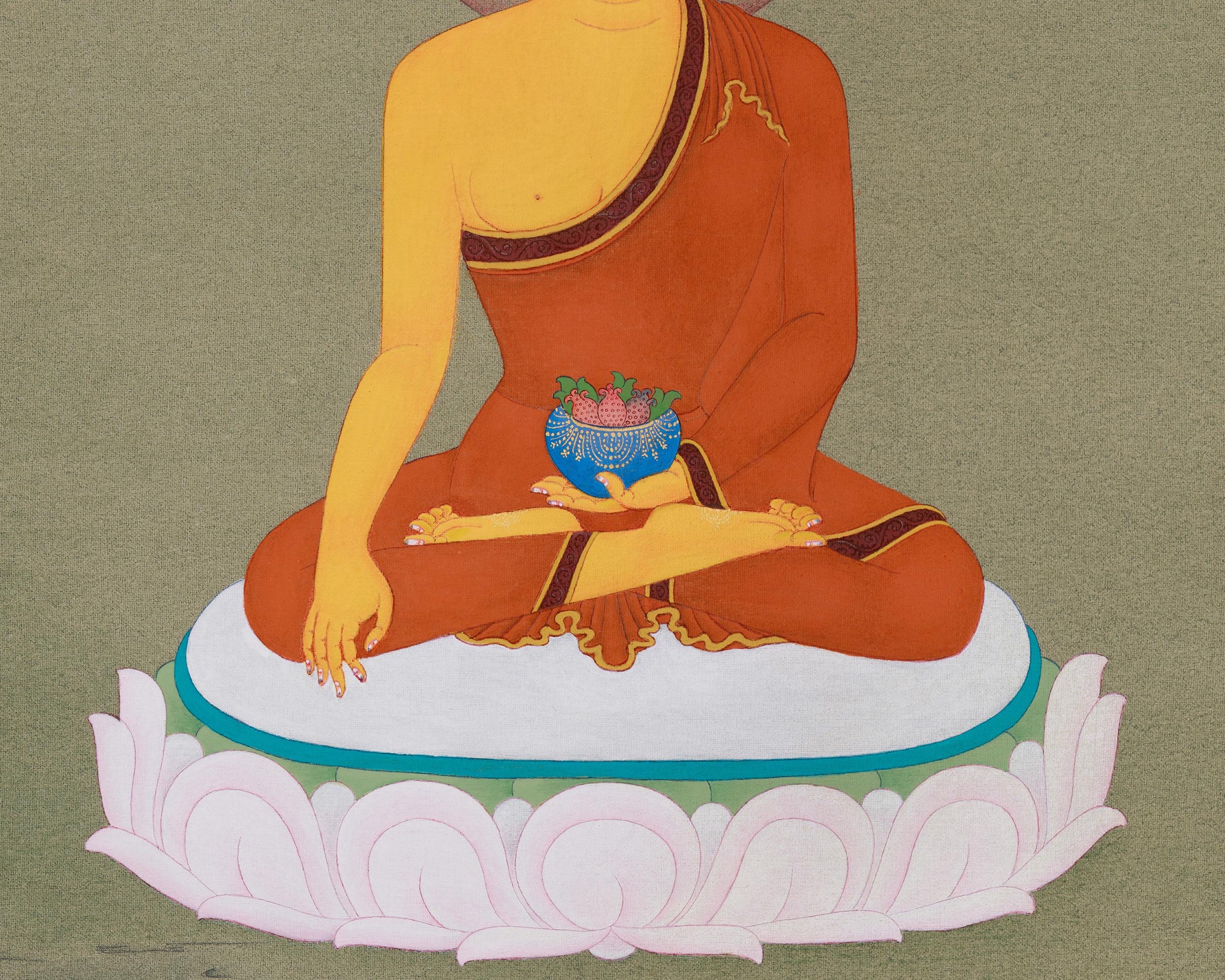 Traditional Buddha Shakyamuni Artwork | Historical Buddha, Peace, and Devotion