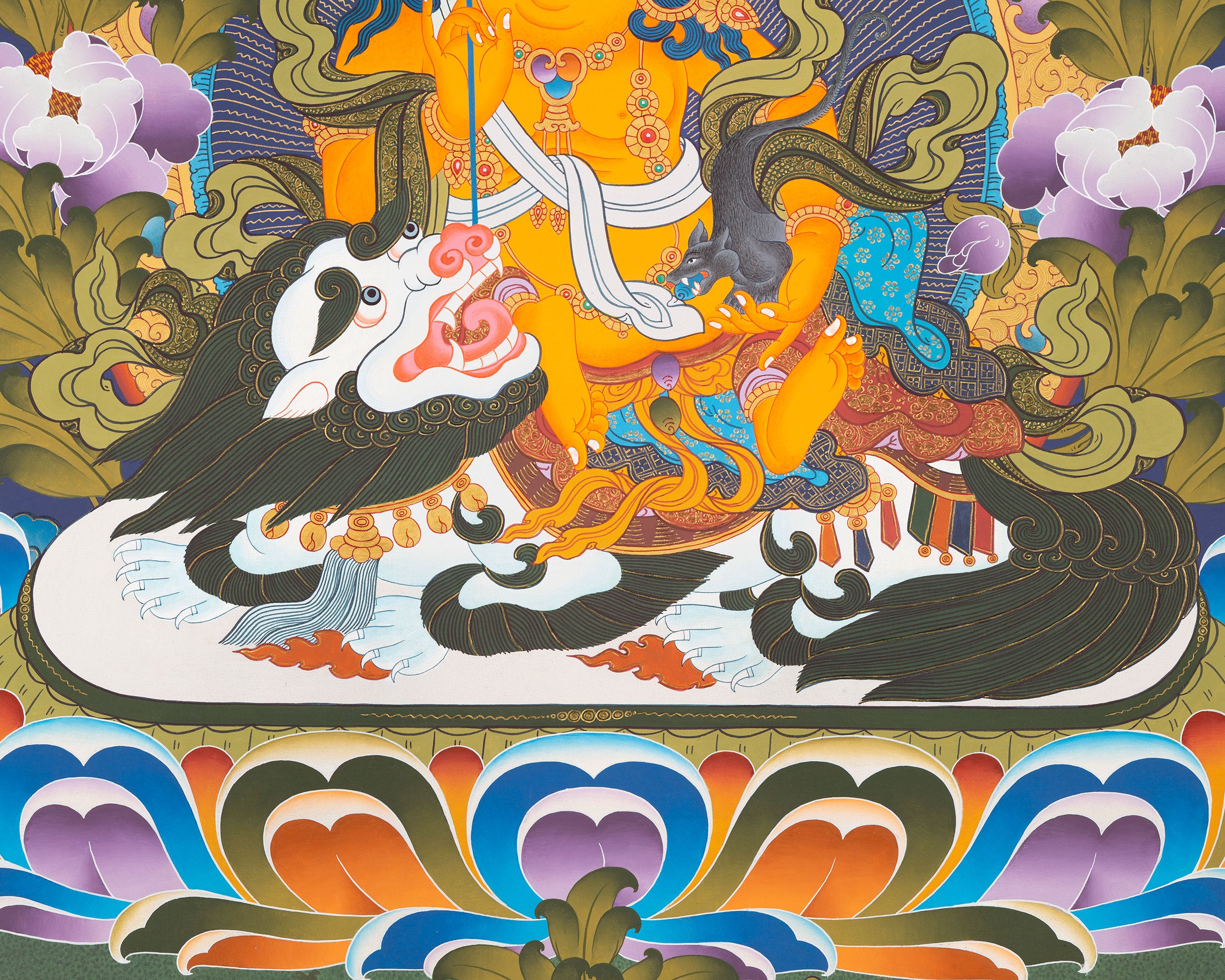 Namtose Thangka Painting | Religious Artwork | Wall Decors