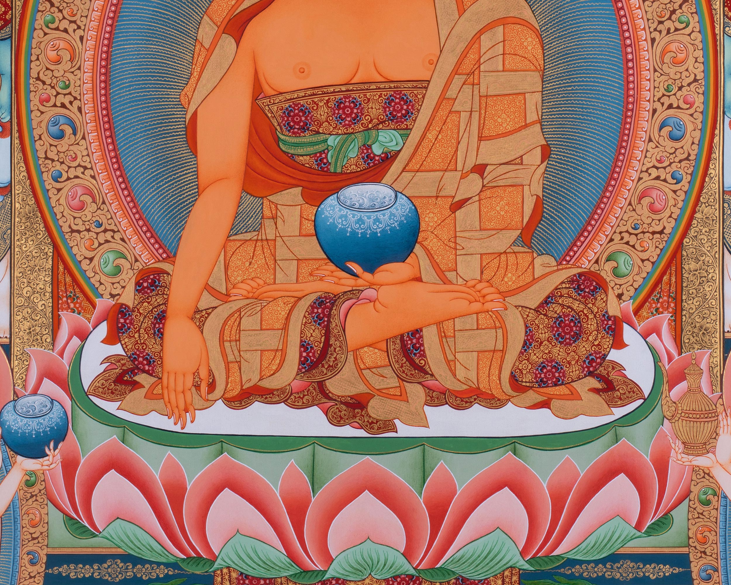 Enlightened Siddhartha Gautama | Buddha with His Disciples