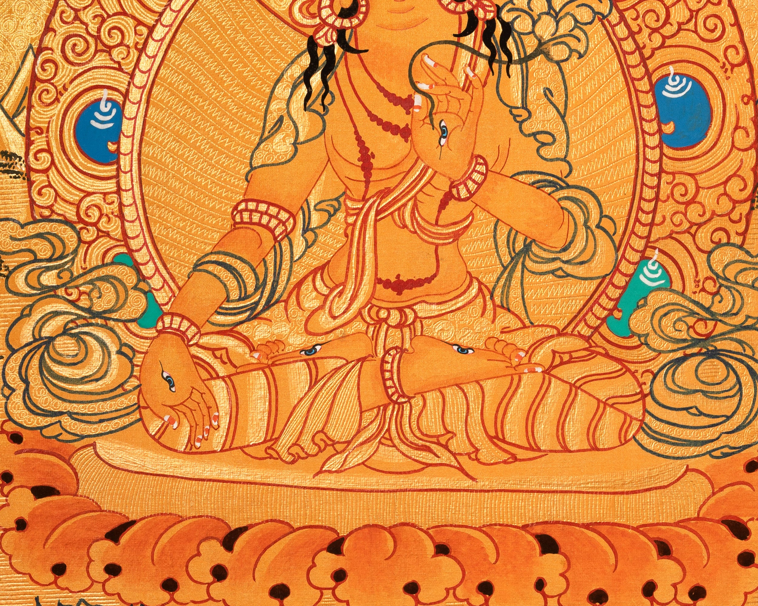 7 Eyed White Tara | A Sacred Symbol of Compassion and Healing