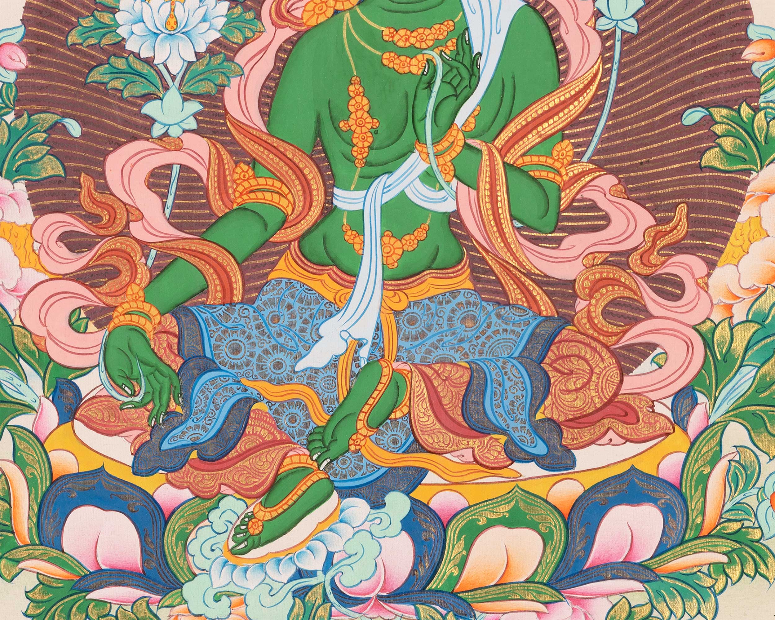 21 Tara Thangka | Religious Buddhist Art | Wall Decors