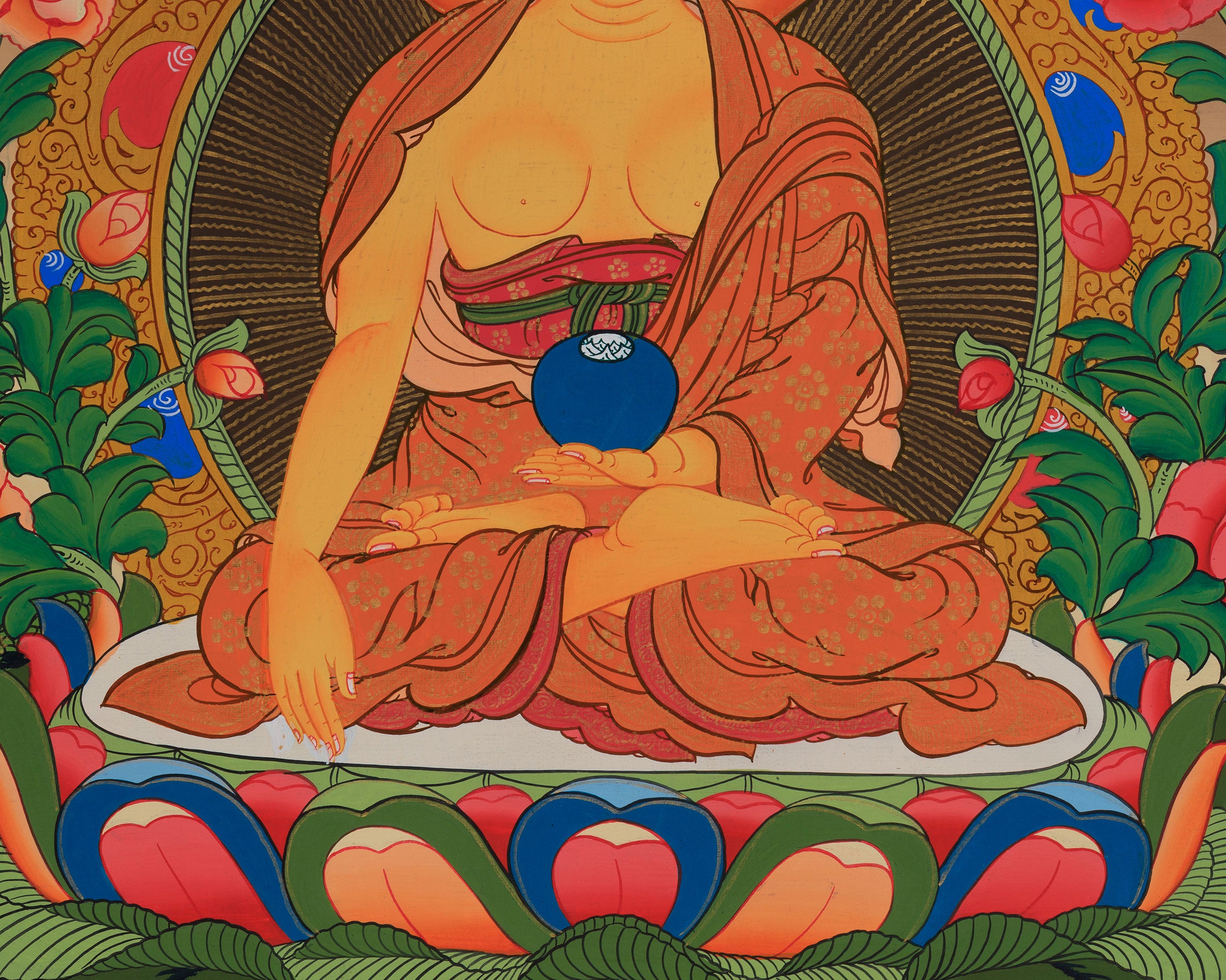 Buddha Shakyamuni Thangka | Enlightened One