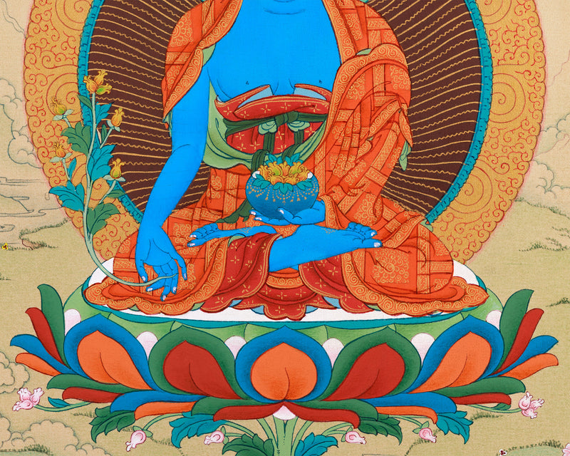 Medicine Buddha Figure | Symbol of Healing and Enlightenment