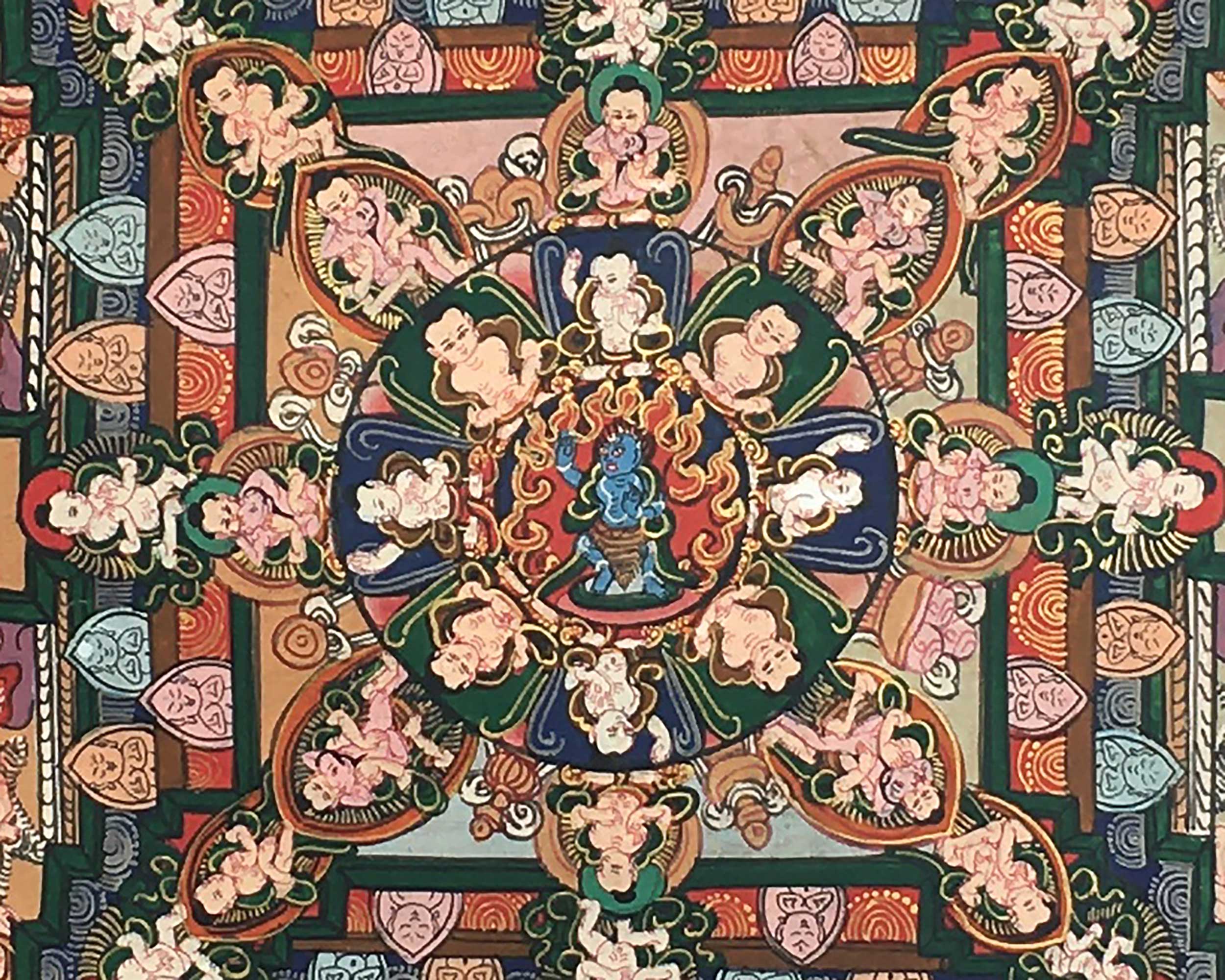 Mahakala Mandala Thangka  | Religious Artifacts