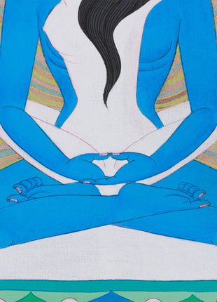 Adi Buddha Samantabhadra with Consort | The Divine Union in Yab Yum
