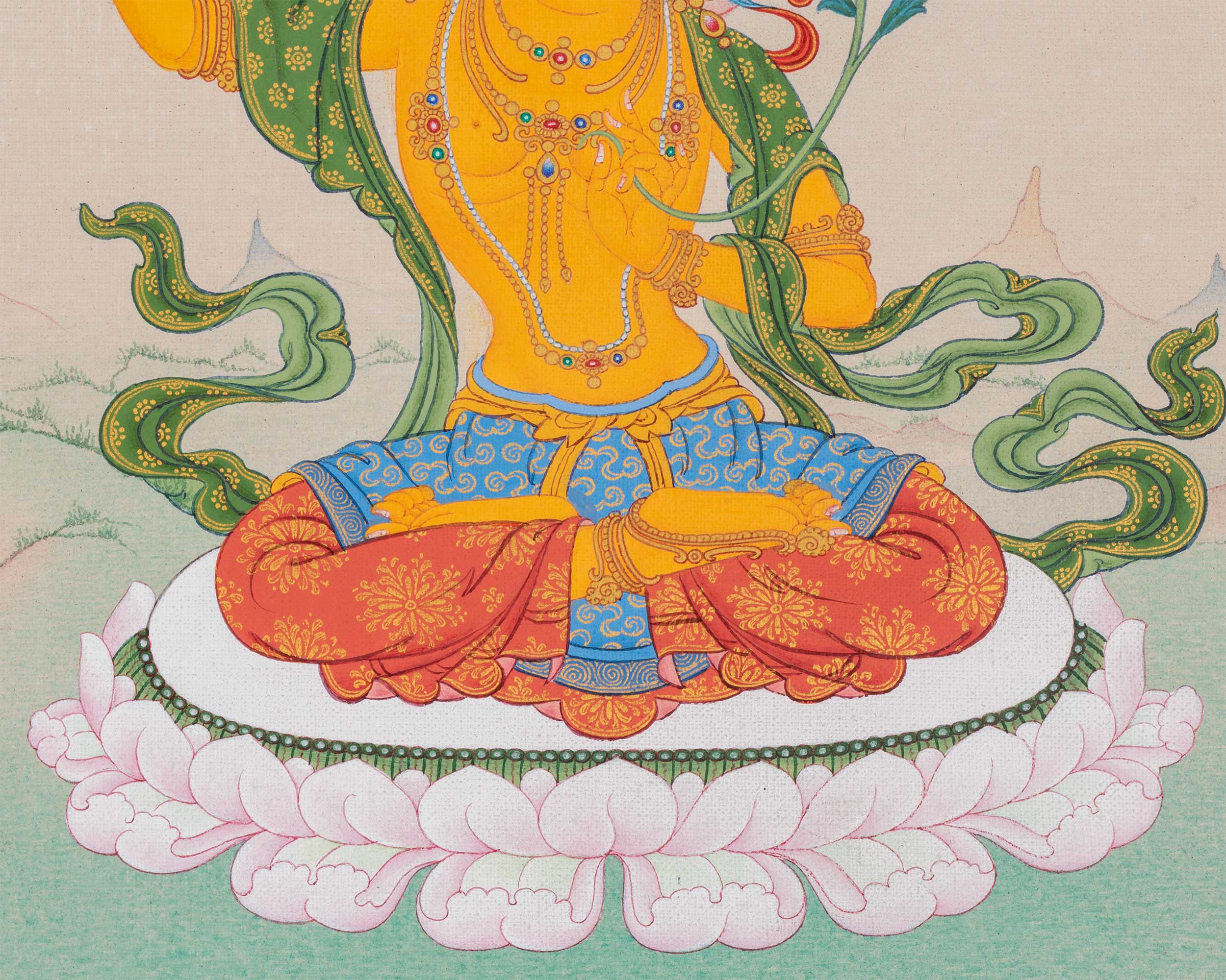 Manjushri-Prajnaparamita-Saraswoti-Print Set