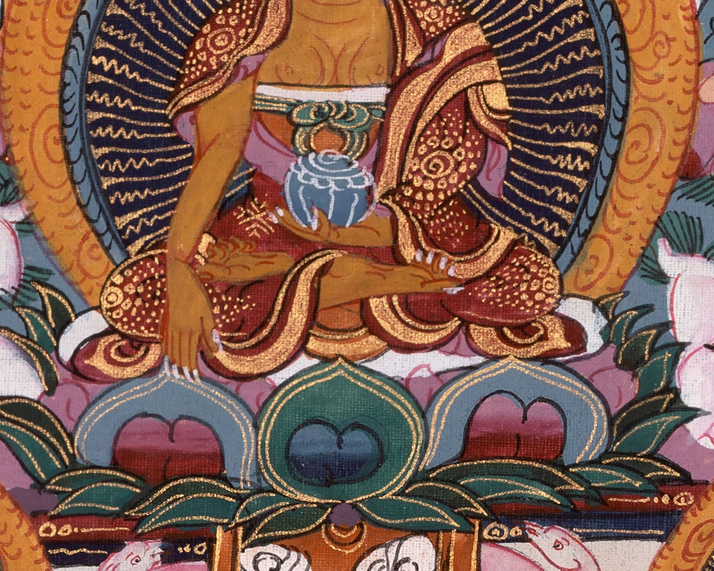 Shakyamuni Buddha Life Story Thangka | Journey of the Buddha
