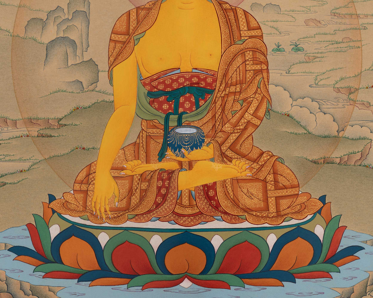 Shakyamuni Buddha Spiritual Artwork | Dharma Teacher | Siddhartha Gautama