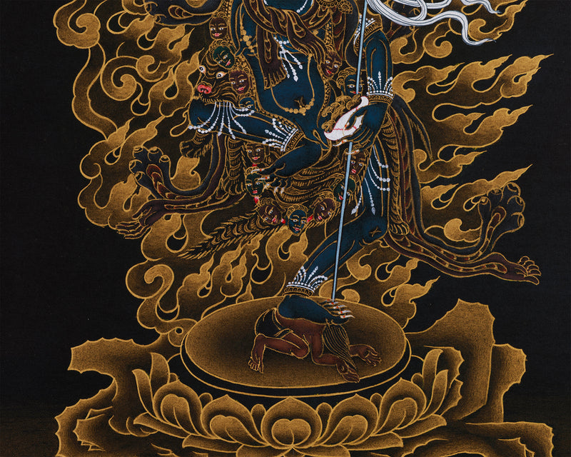 Troma Nagmo, A wrathful Dakini Thangka