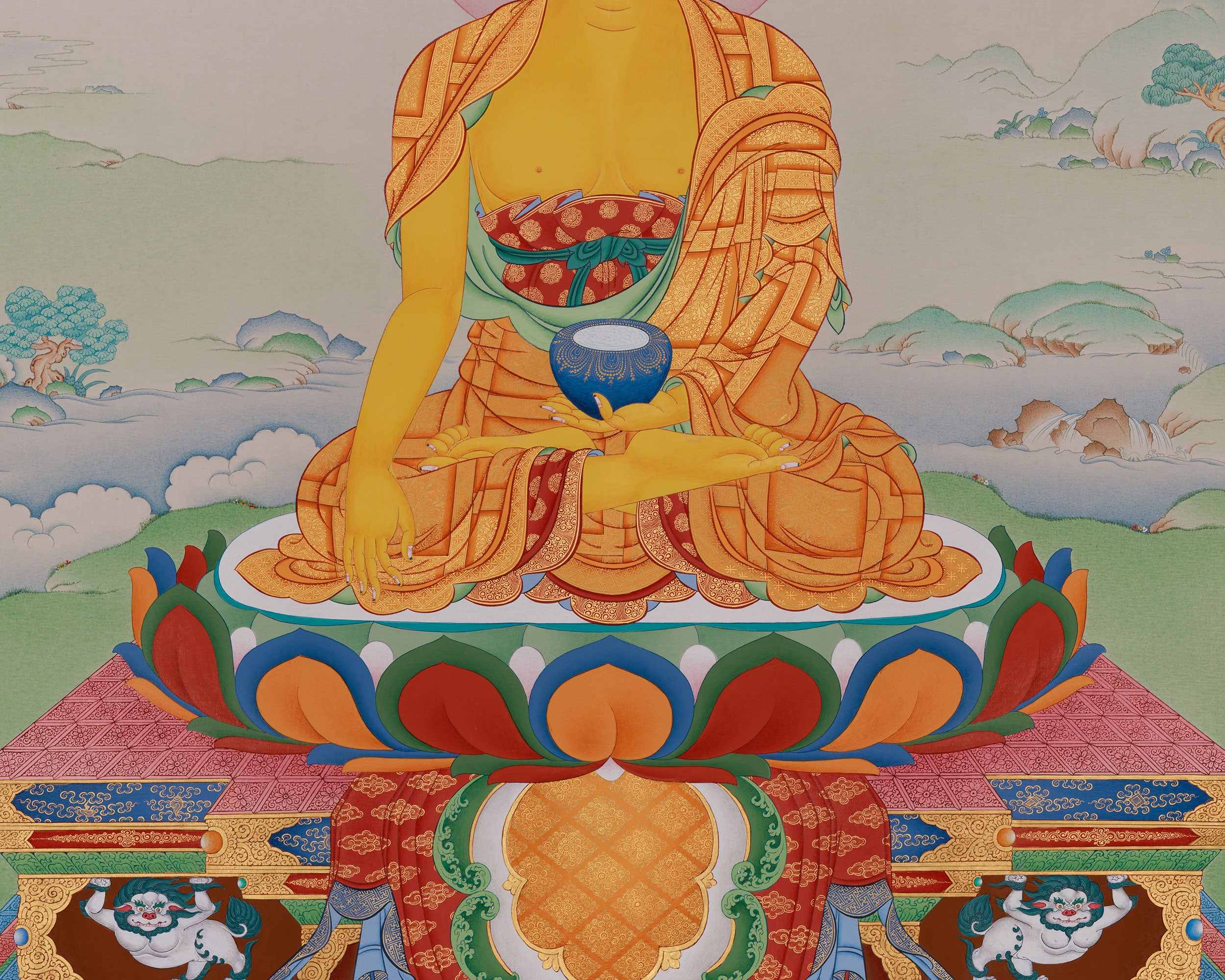 Grand Sangye Shakya Thubpa | An Exquisite Seated Buddha Shakyamuni Masterpiece