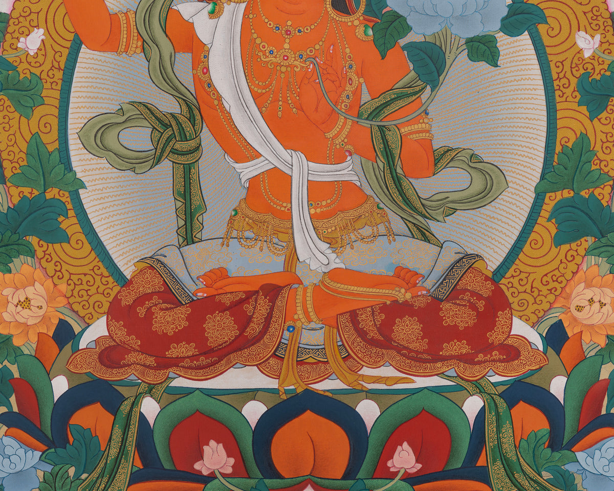 Buddhist Manjushri Art | Transcendent Wisdom | Gentle Glory