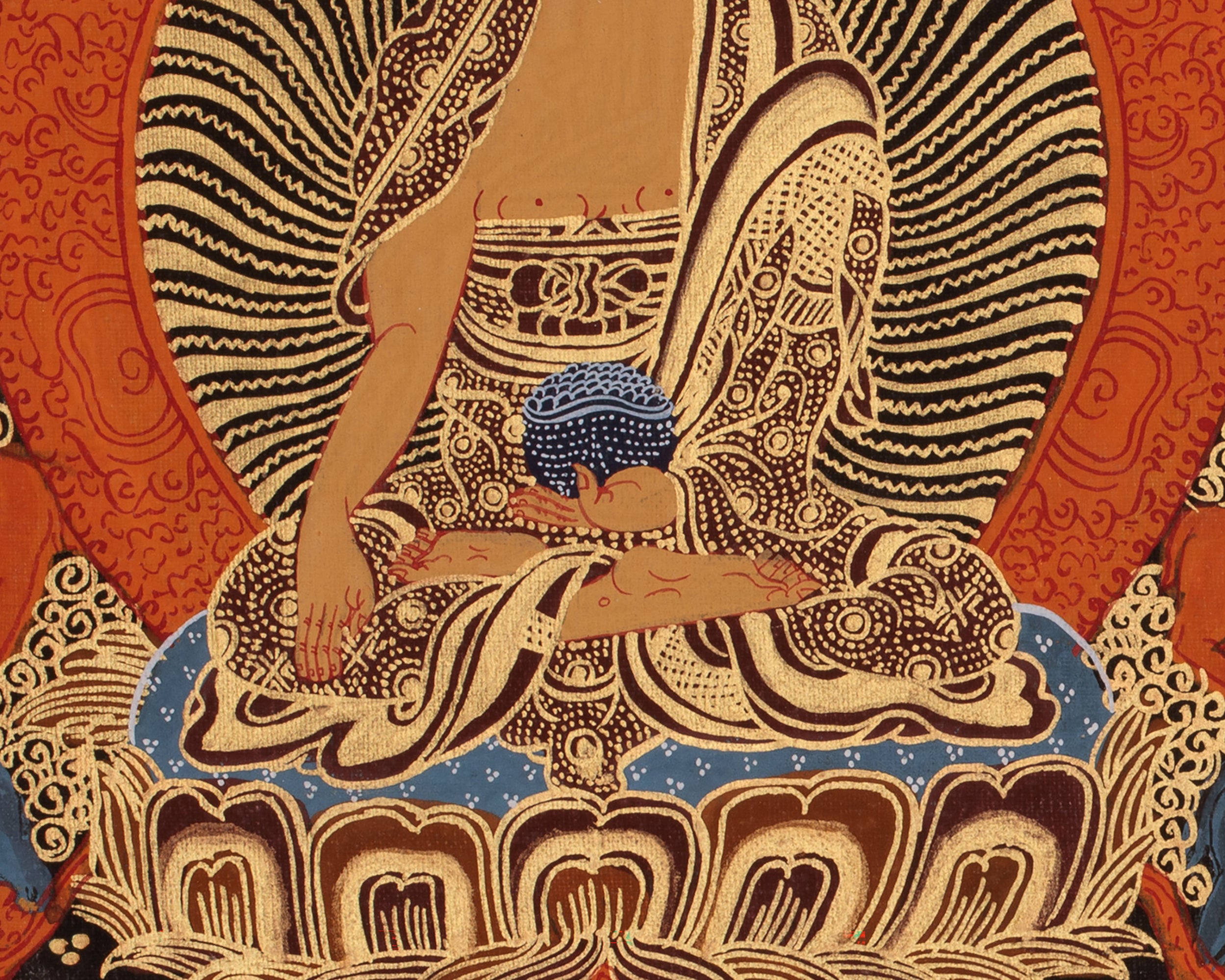 Enlightened Shakyamuni Buddha Art | Historical Buddha | Founder of Buddhism