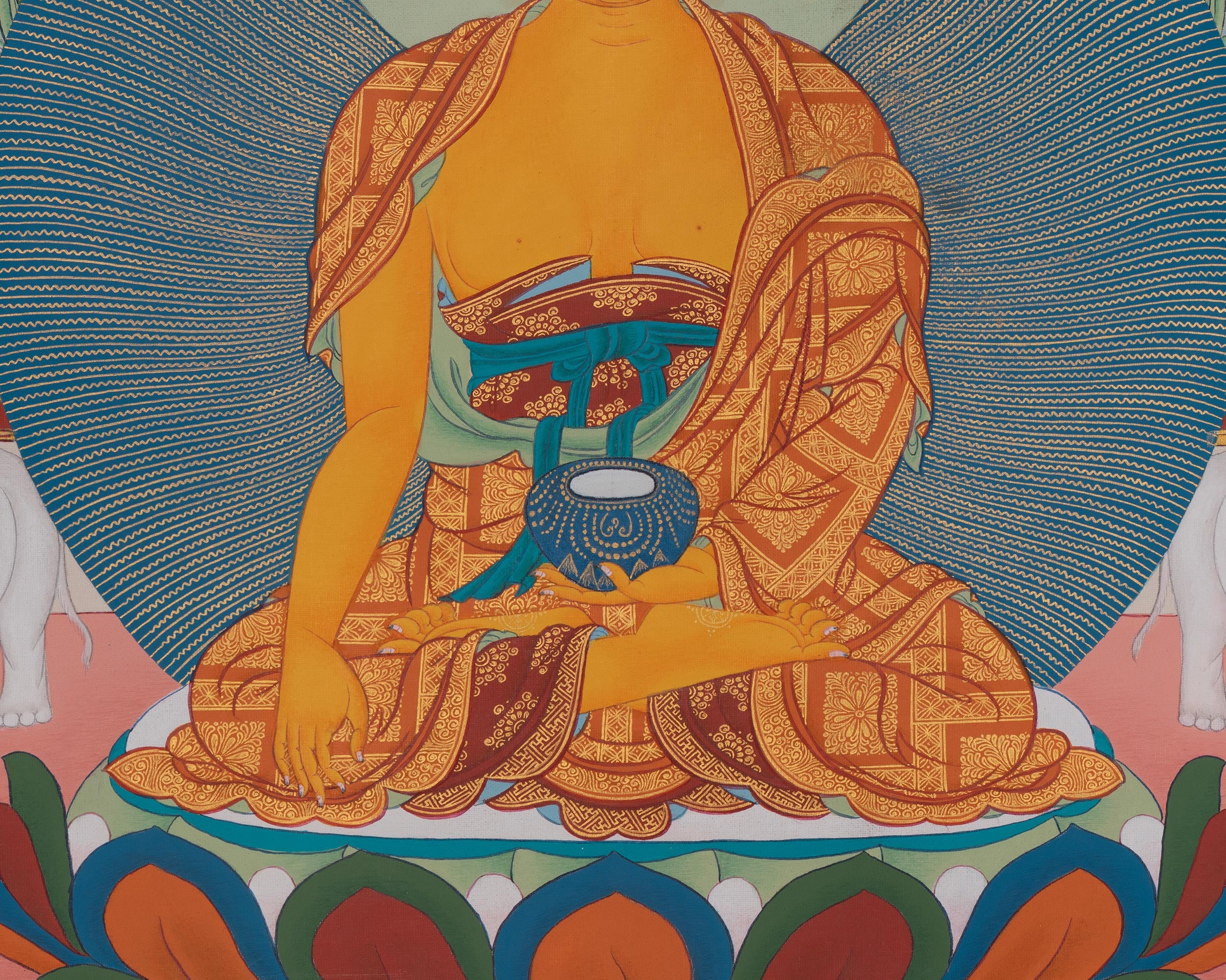 Shakyamuni Buddha Tibetan Art | Symbol of Enlightenment and Inner Wisdom