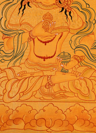 Thangka of Vajrasattva | The Deity of Purification & Spiritual Transformation