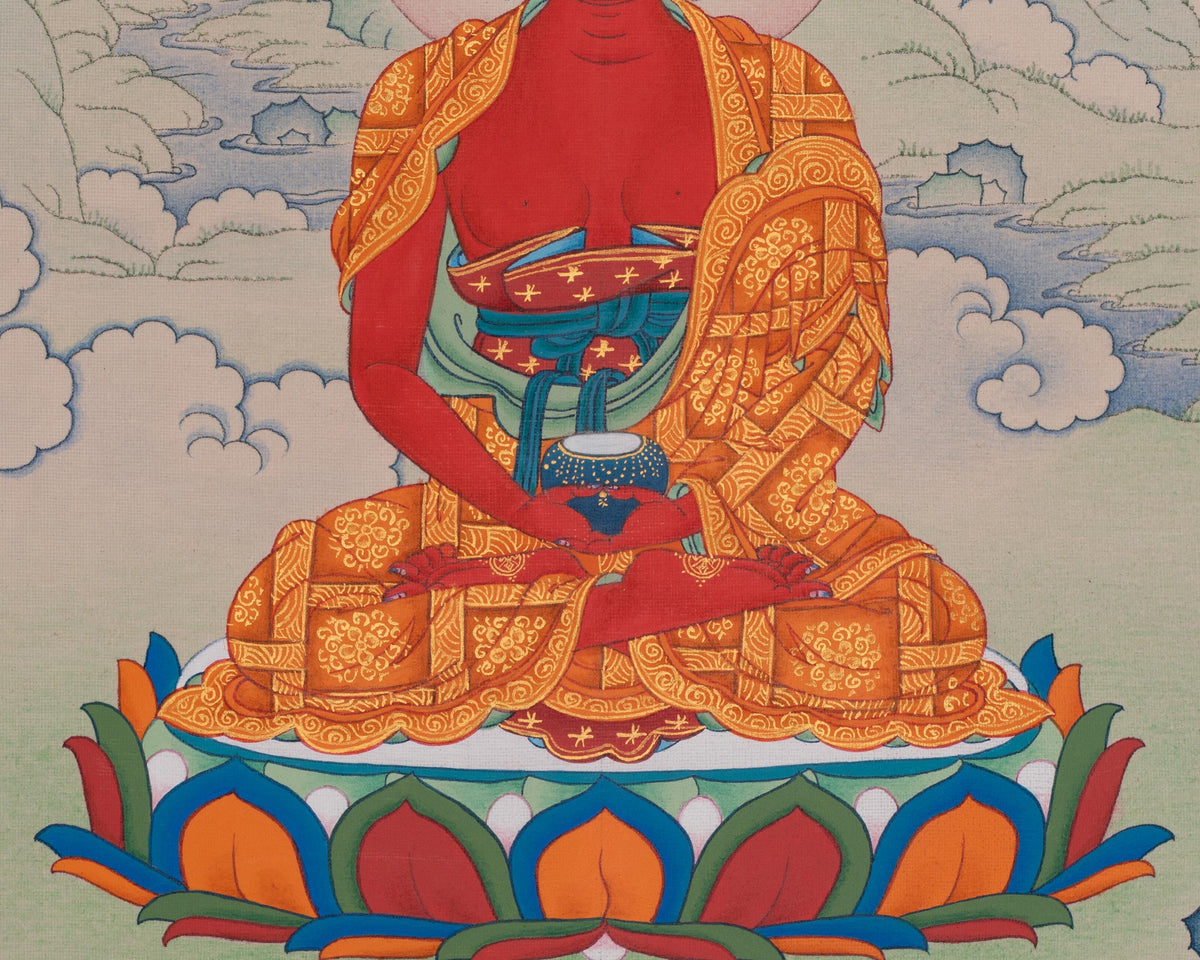 Amitabha Buddha Traditional Art | Pure Land Buddha | Infinite Light