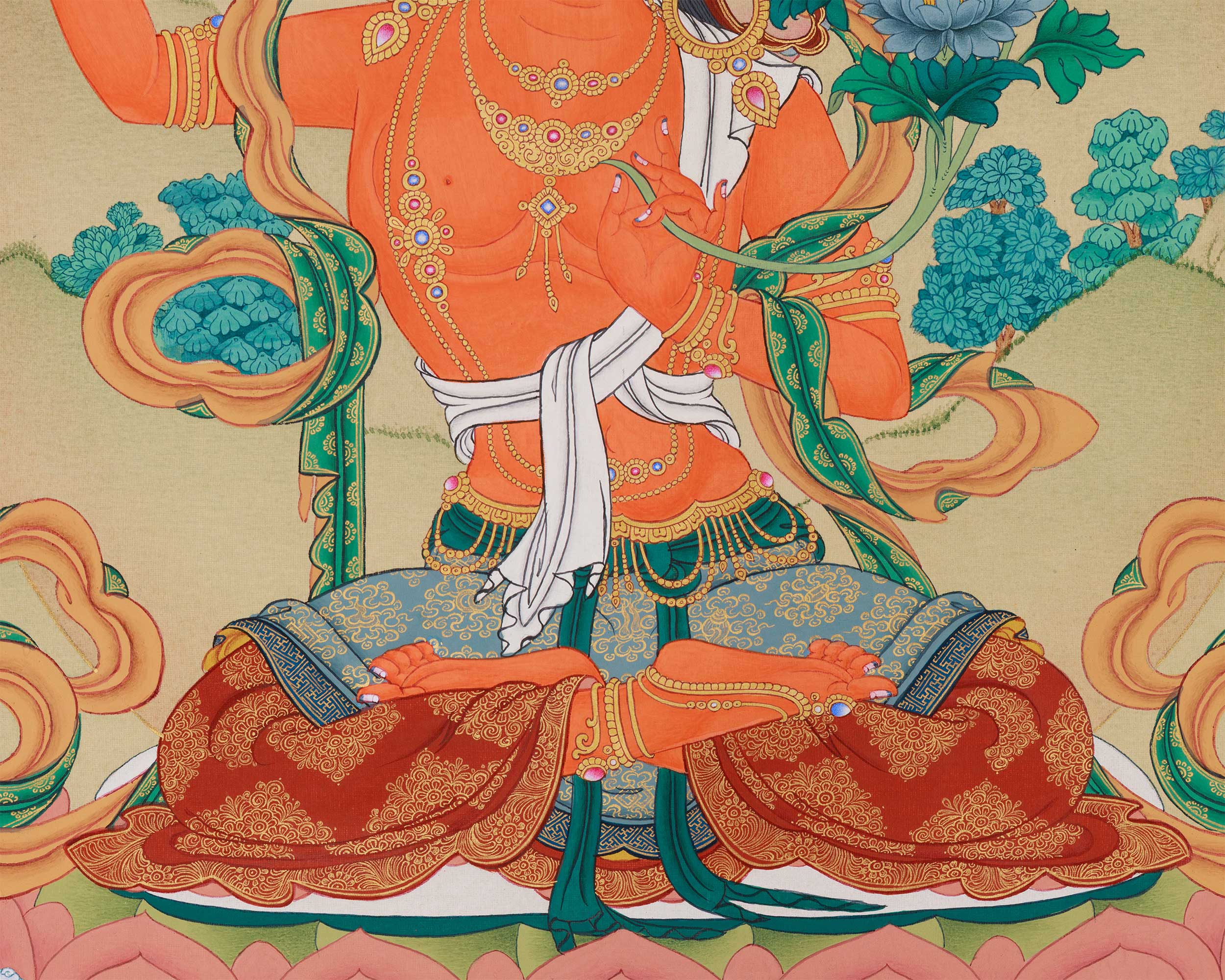 Bodhisattva Manjushri, Wisdom Deity | The Lord of Insight and Supreme Intelligence