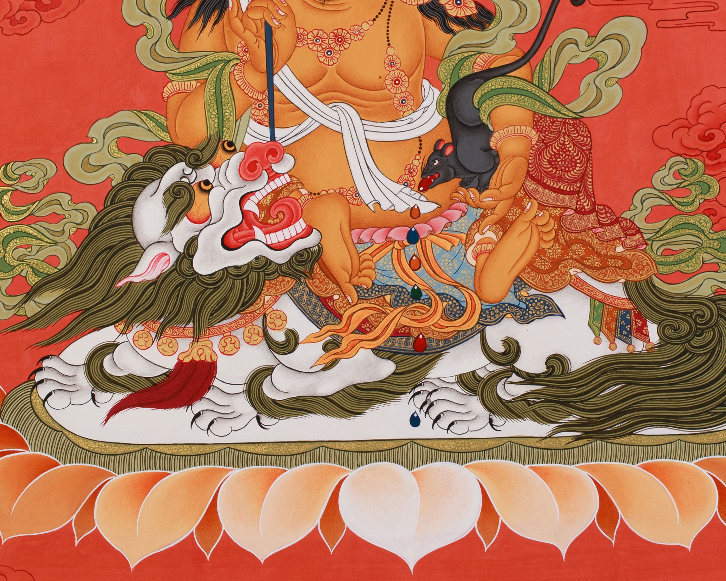 Namtoshe Buddha Thangka | Buddhist Art for Wealth and Protection