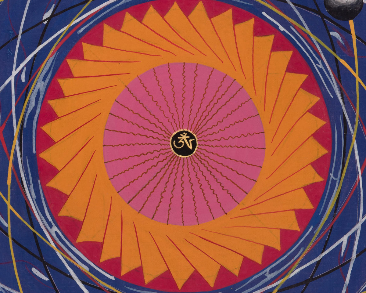 Spiritual Mantra Mandala Thangka | Sacred Expression of Enlightened Sound and Meditation