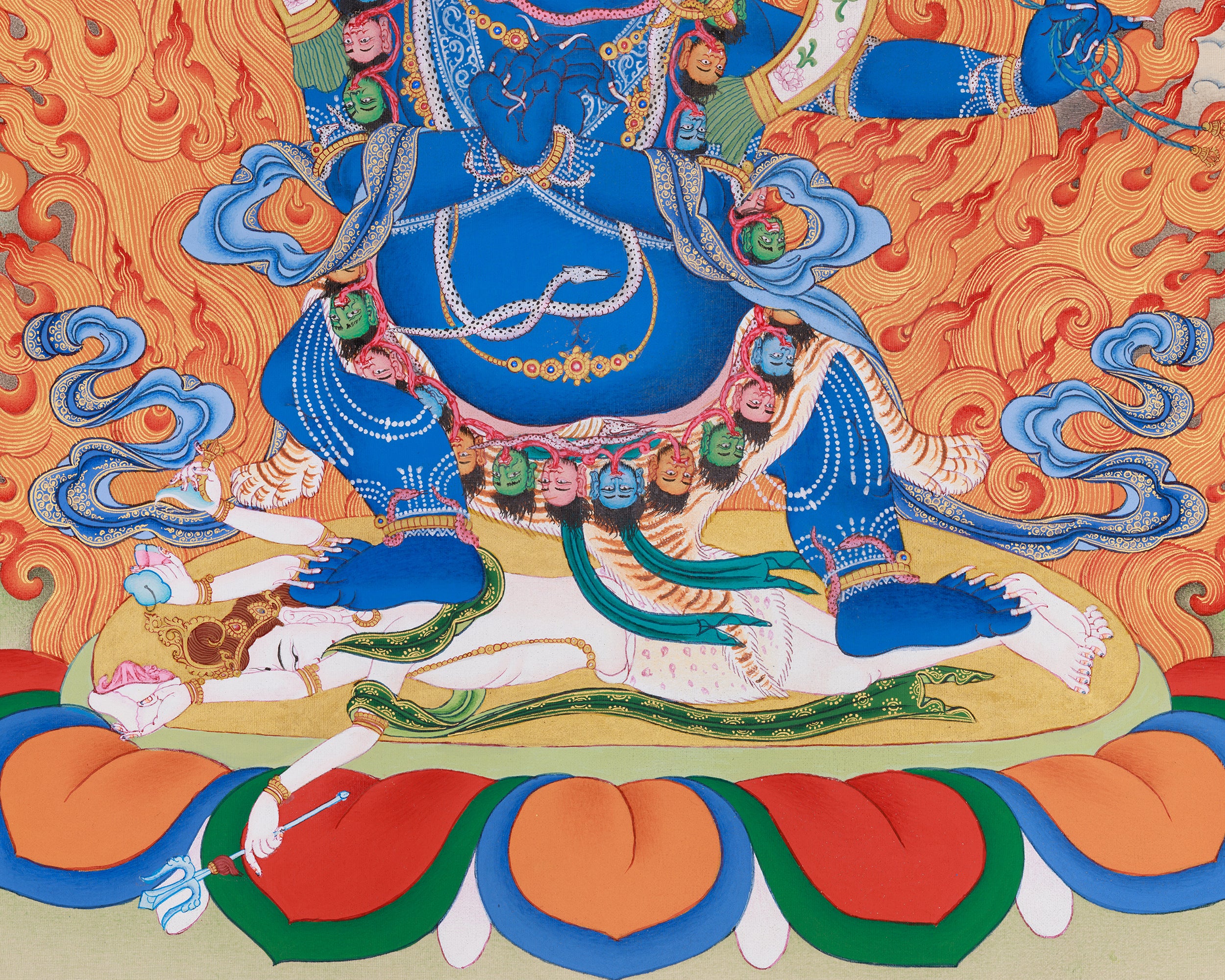 Sacred Butadamara Buddhist Guardian | The Protector of Wisdom and Transformation