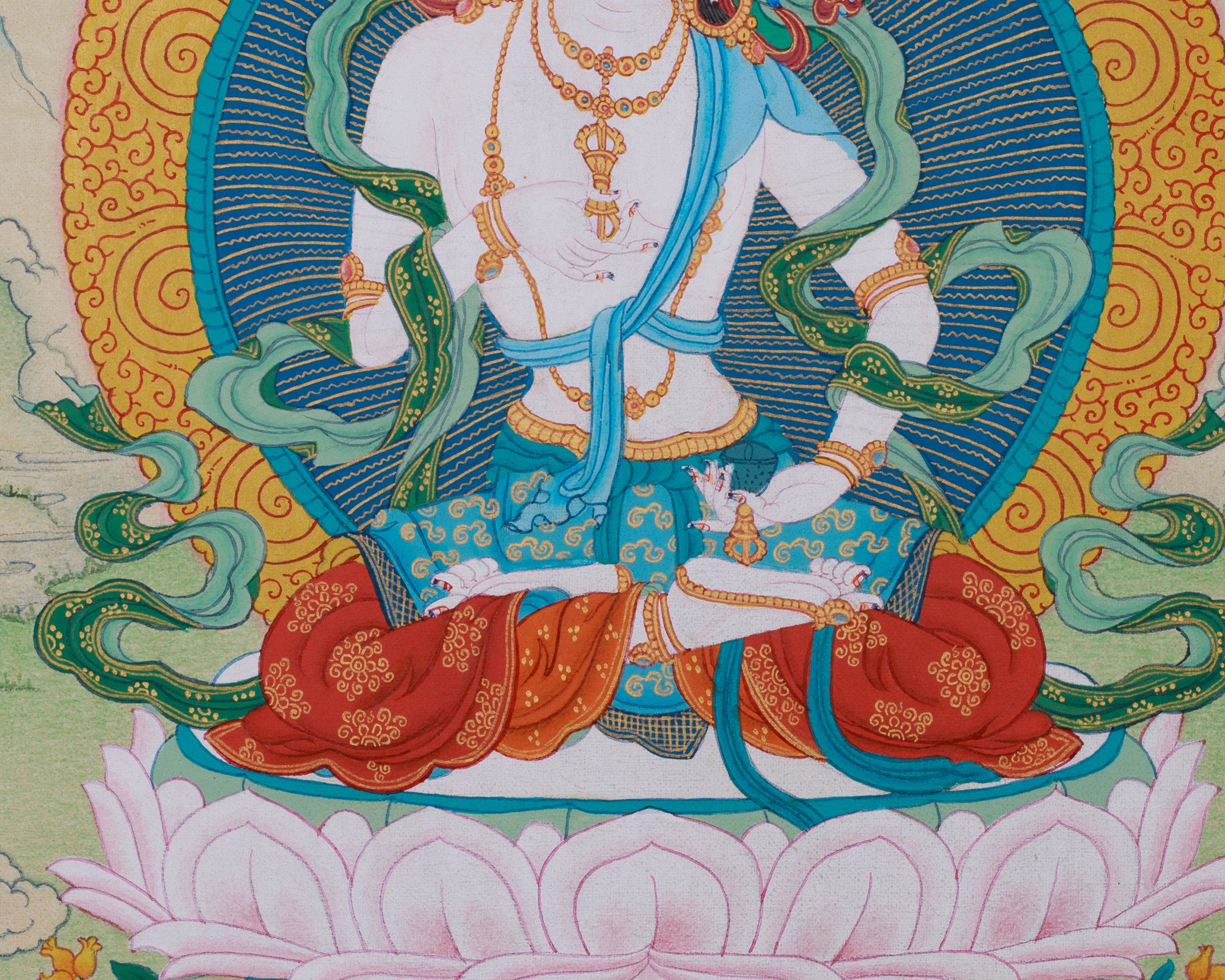 Dorje Sempa, Buddha of Purification | Tibetan Vajrasattva Thangka