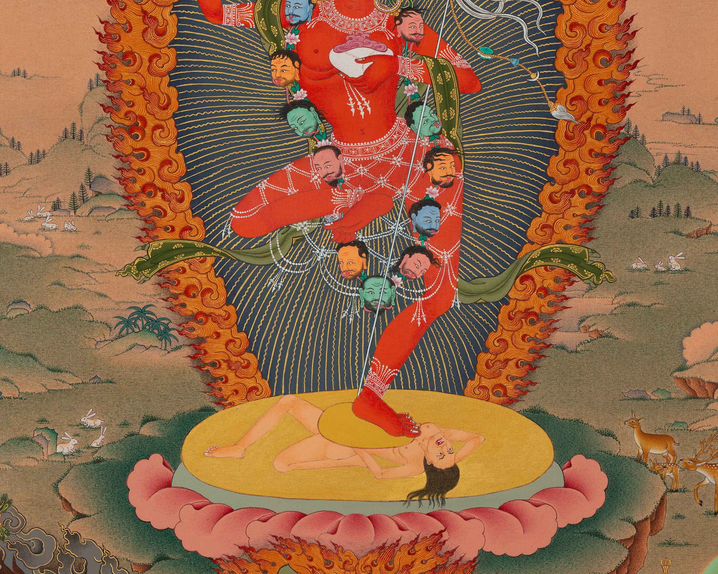 High-Quality Vajravarahi Print | Tantric Goddess of Wisdom and Protection