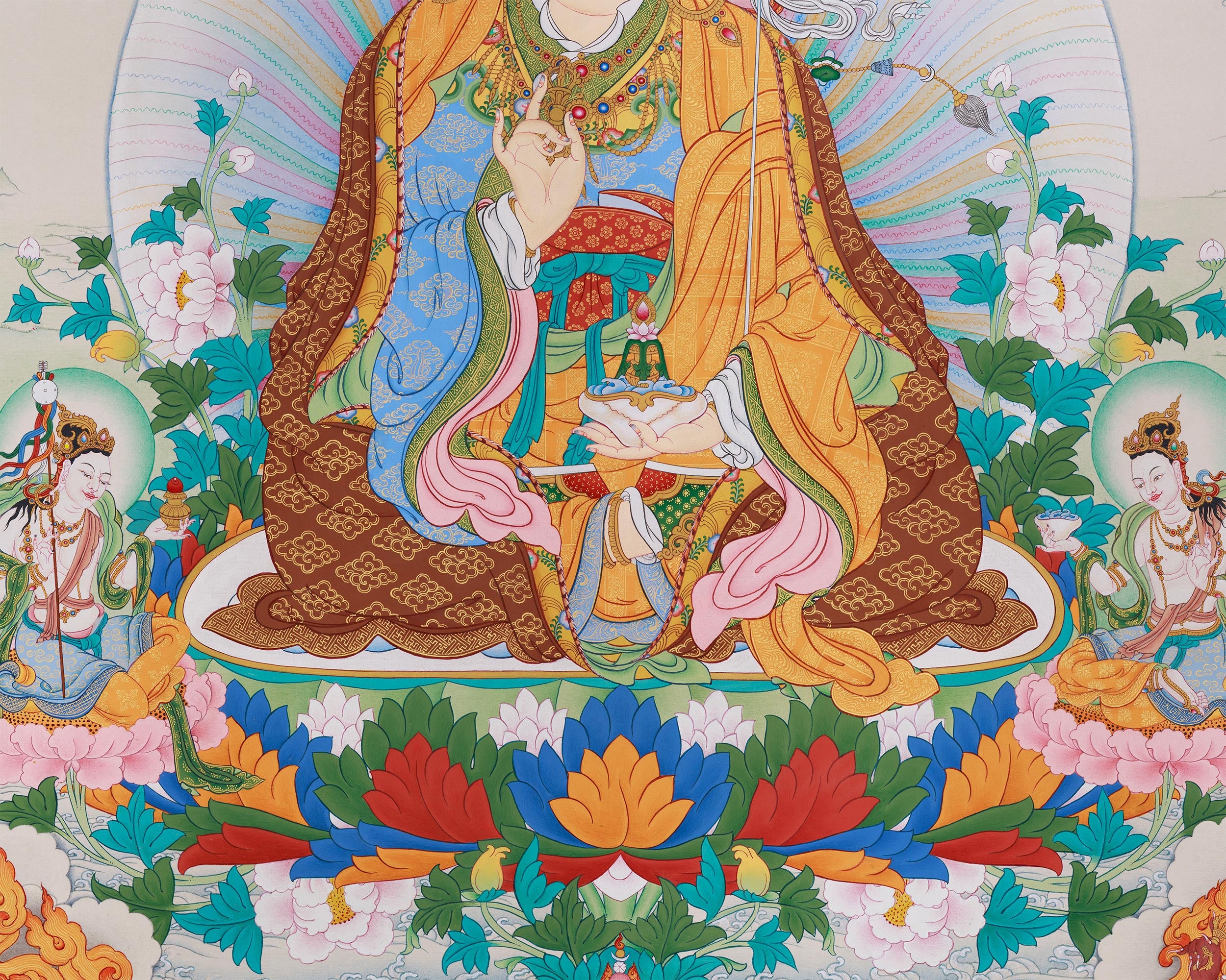 The Eight Manifestations of Padmasambhava | The Vajra Guru’s Divine Forms