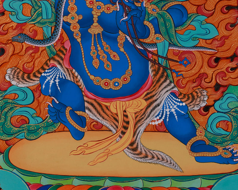 Vajrapani Thangka | Sacred Symbol of Power and Protection