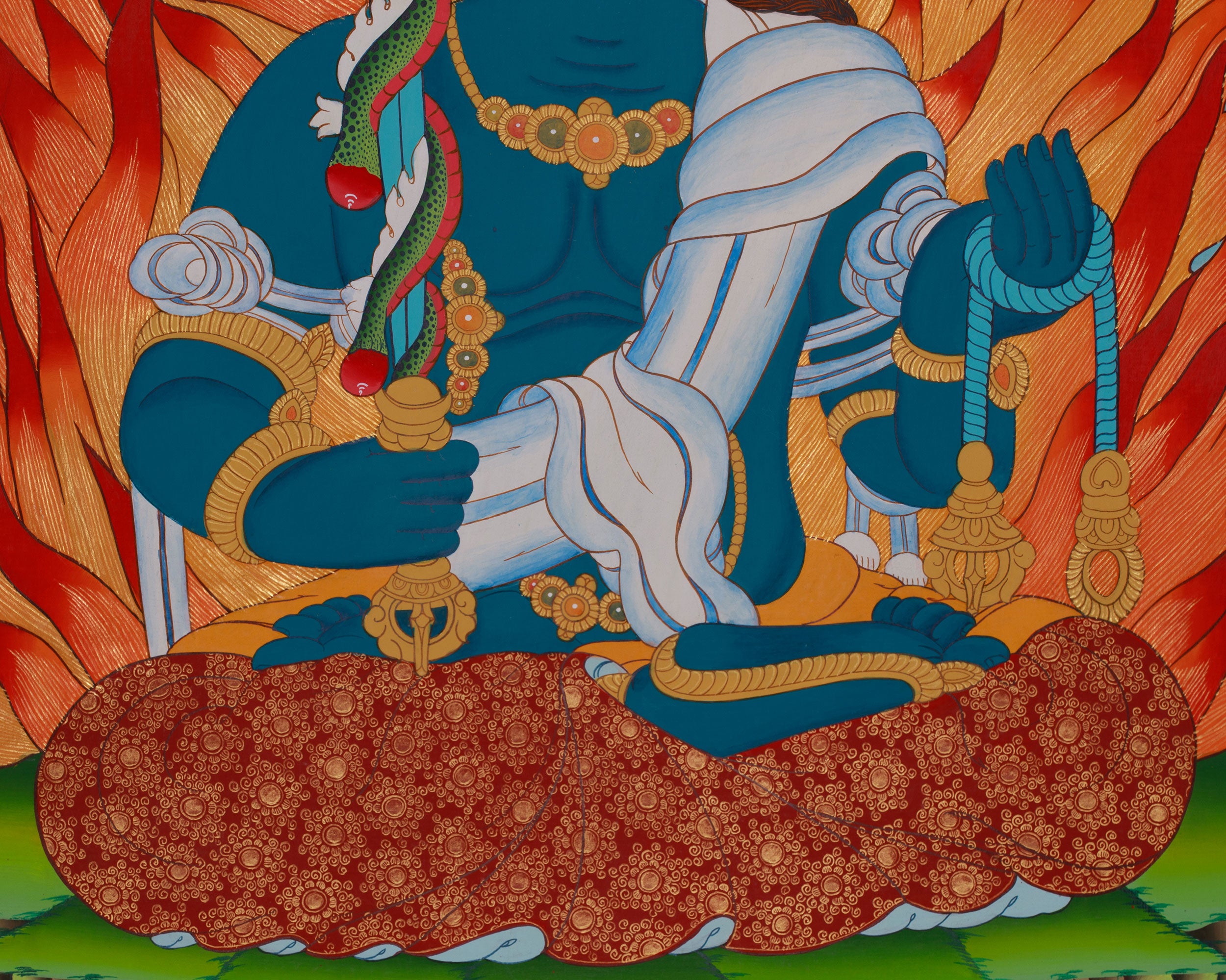 Achalanatha Thangka | Guardian of Wisdom and Obstacle Removal