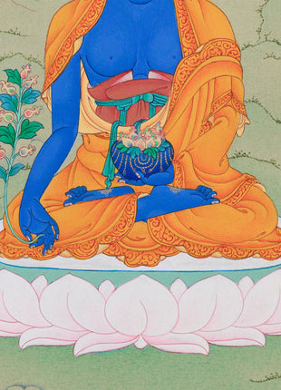 Small Buddha of Healing Painting