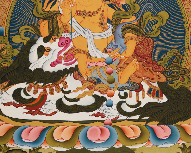 Namtoshe (Vaisravana) Thangka | Guardian King of the North