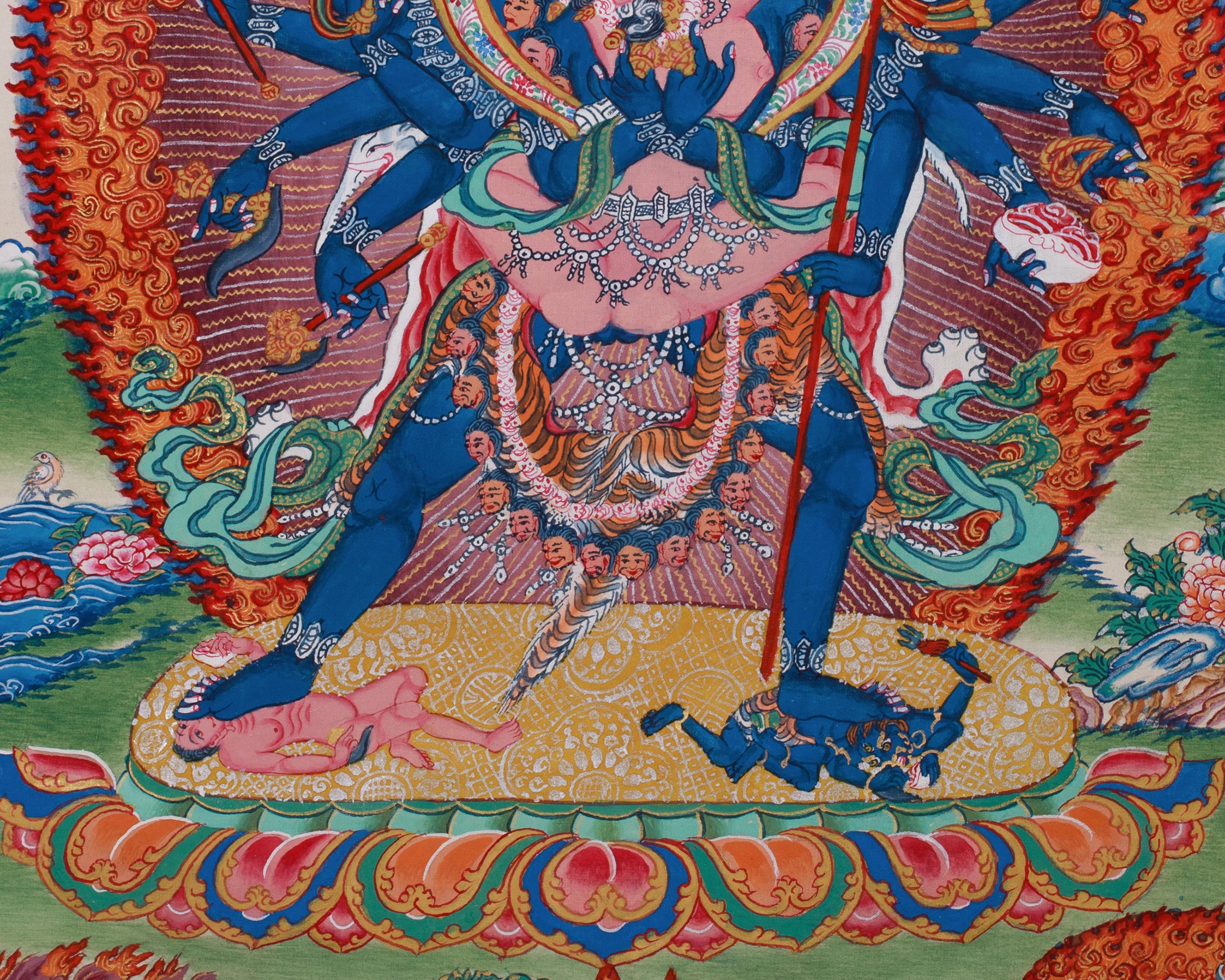 Chakrasamvara Painting | Embodying the Union of Wisdom and Method