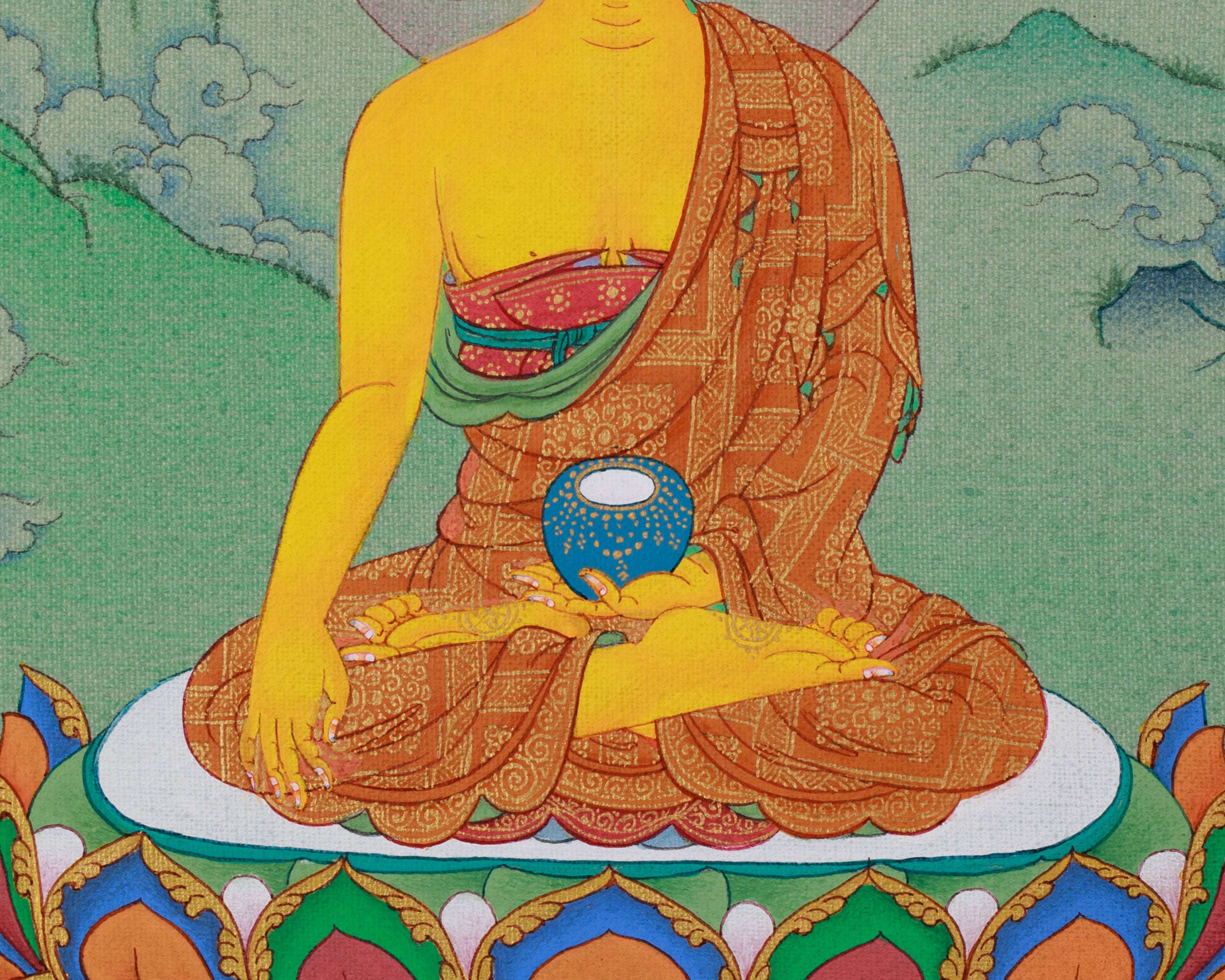 Tibetan Dharma Teacher Shakyamuni Buddha | A Sacred Symbol of Wisdom