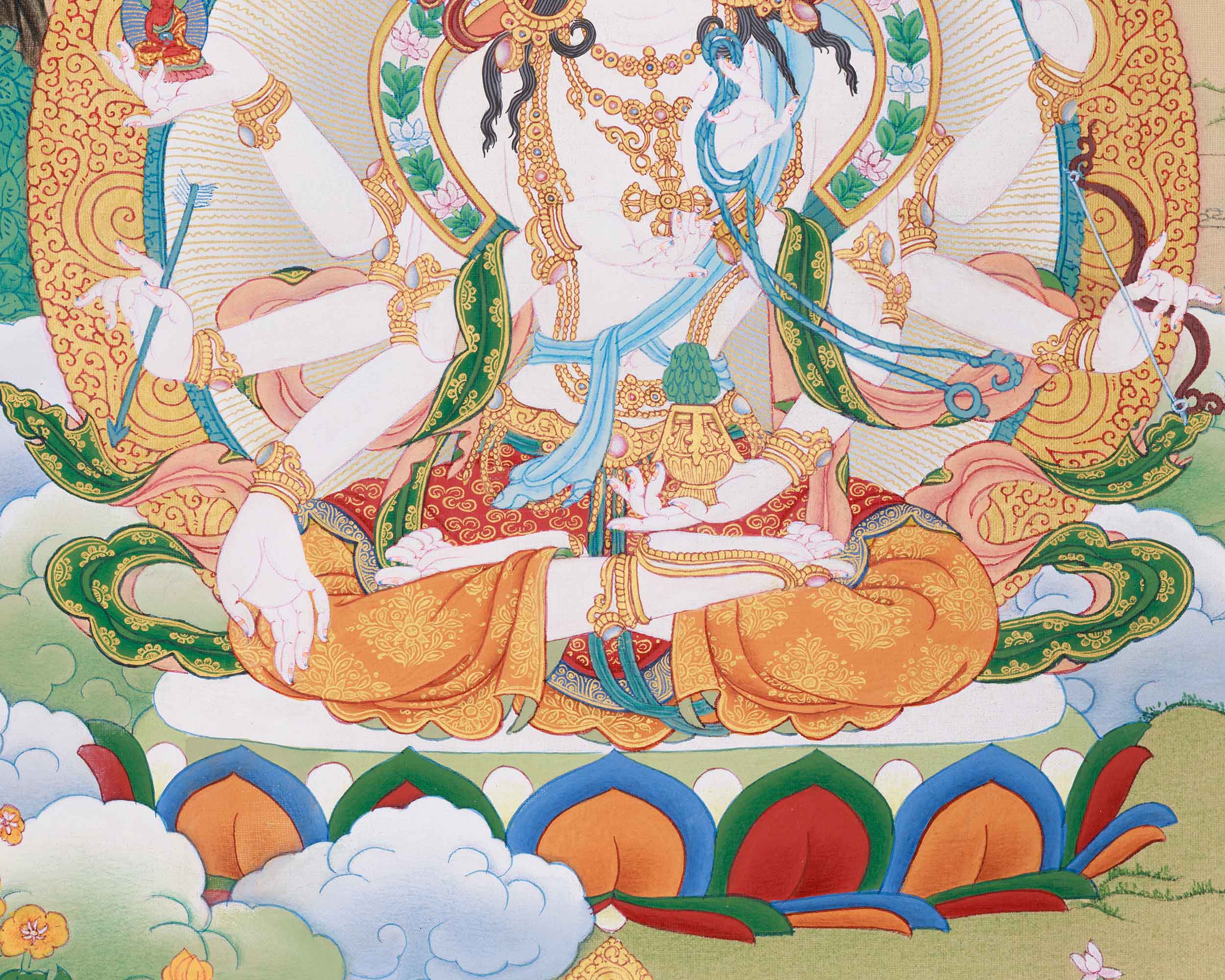 Namgyalma, White Tara, and Amitayus Buddha | A Sacred Trio of Healing, Compassion, and Longevity