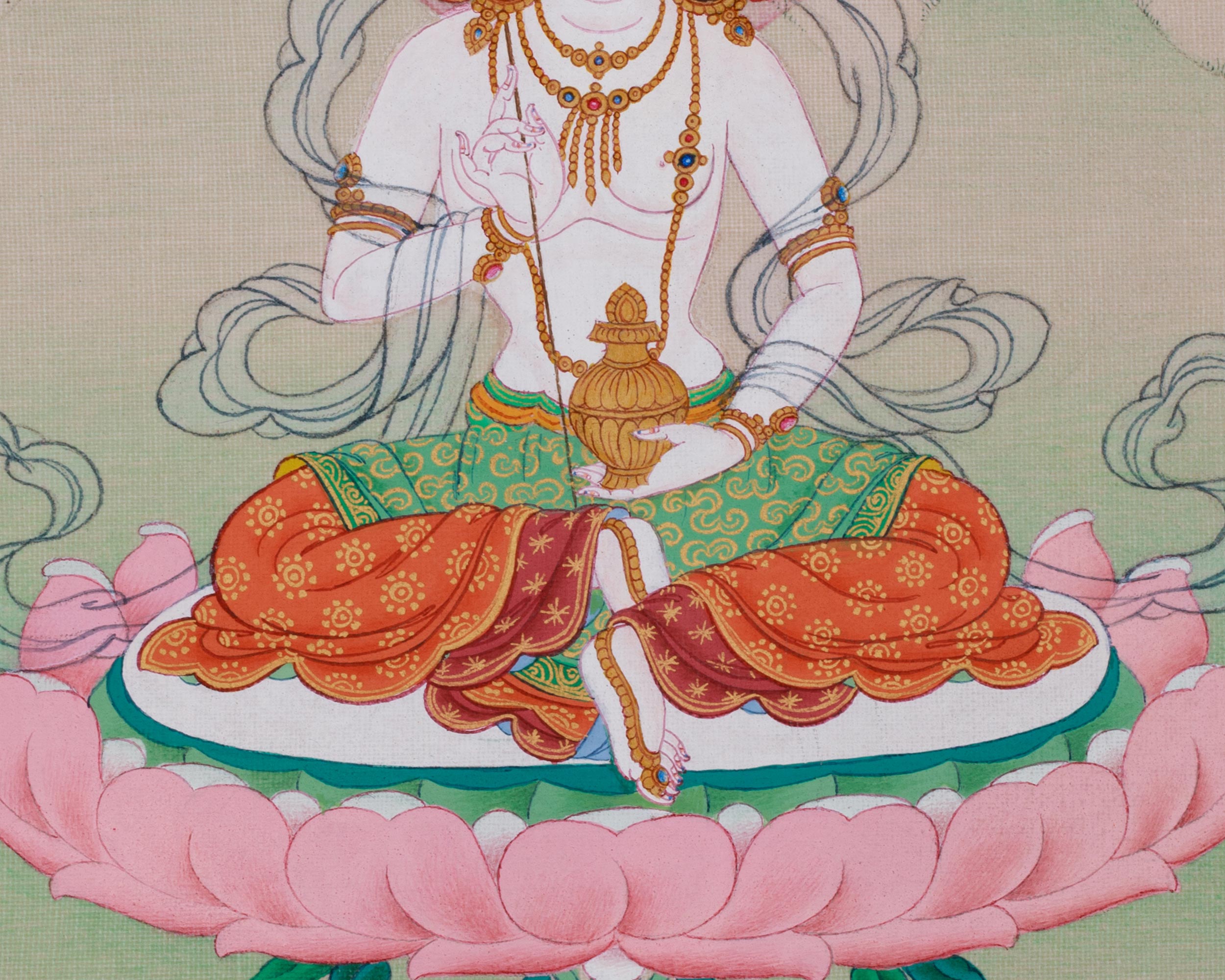 Buddhist Goddess Mandarva | Padmasambhava's Sacred Consort