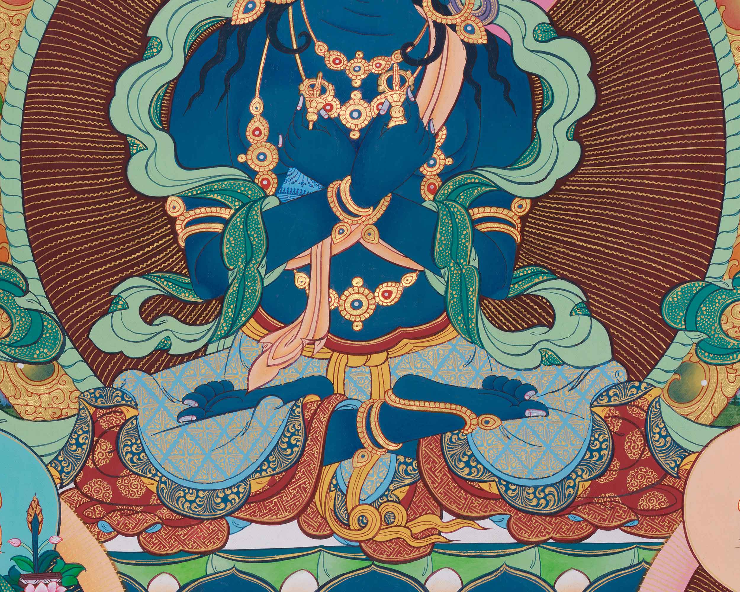 Vajradhara Painting | The Primordial Buddha Symbolizing Ultimate Wisdom