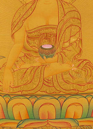 108 Buddha Thangka | Exclusive Gold Artwork | Spiritual Masterpiece