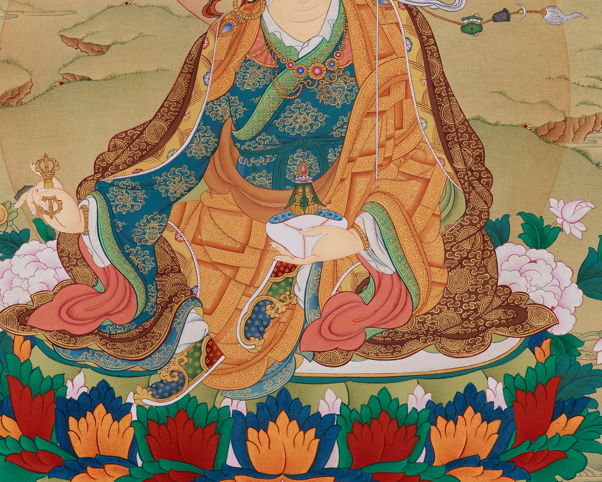Guru Padmasambhava, Lotus-Born Master | Tantric Guru of Wisdom and Transformation