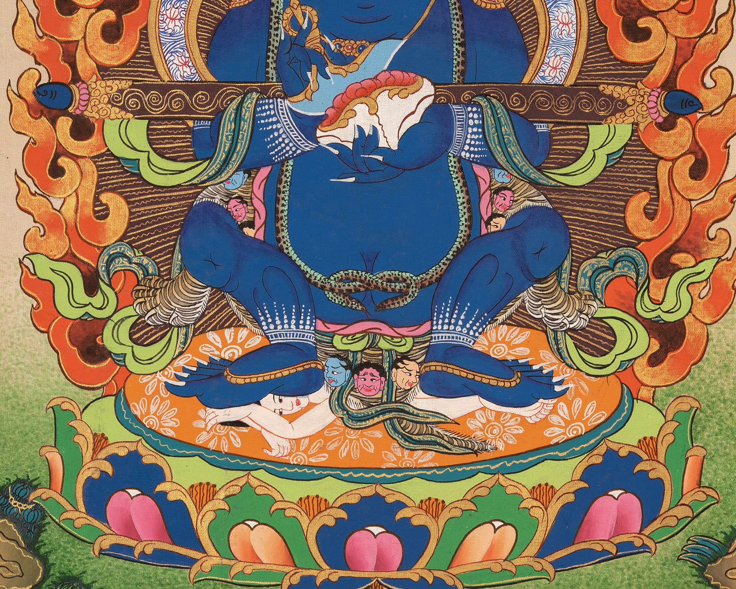 Wrathful Deity, Mahakala Artwork | Protector and Guardian of Wisdom