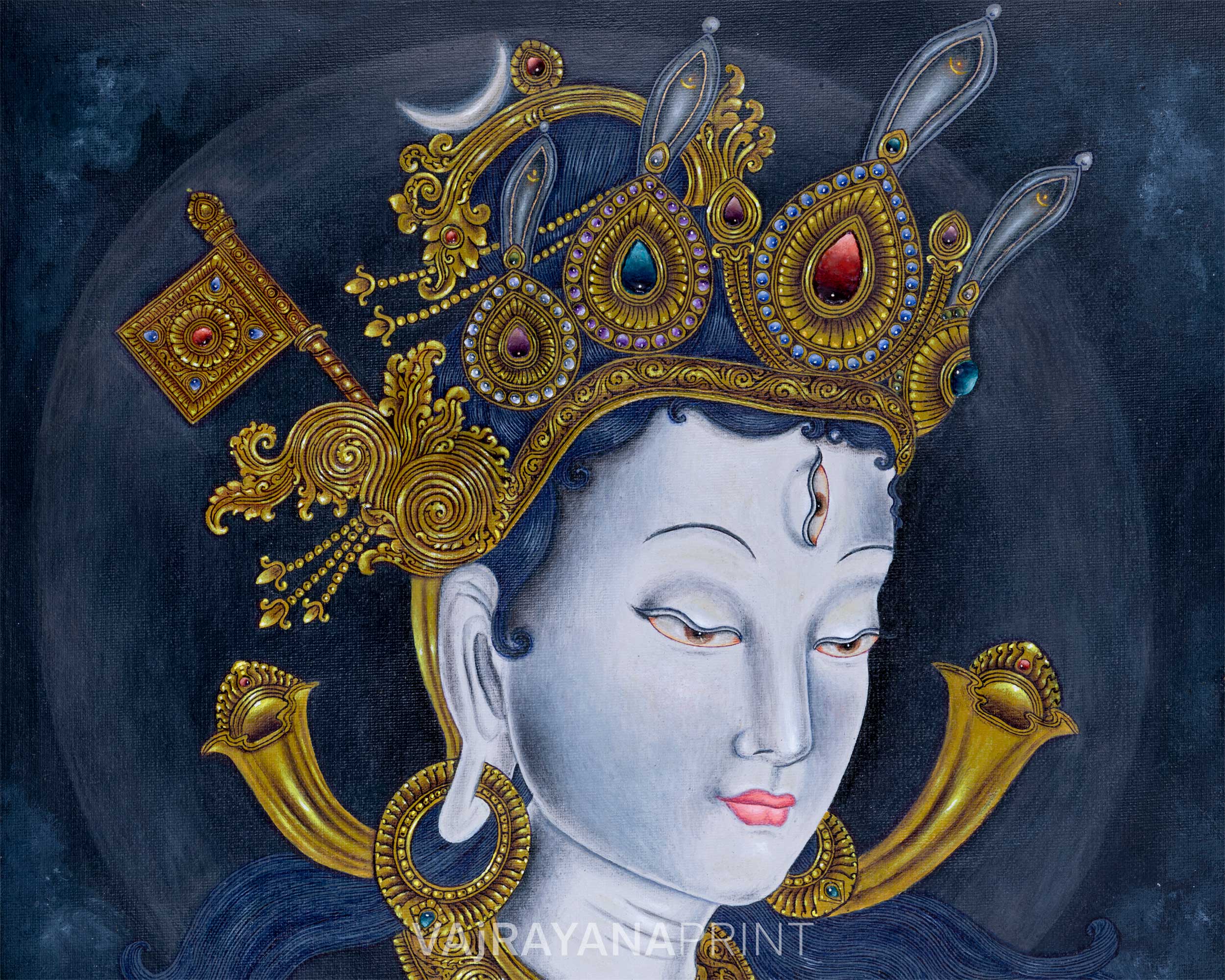 Triumphant Trio: Vajrayogini, White Tara & Green Tara