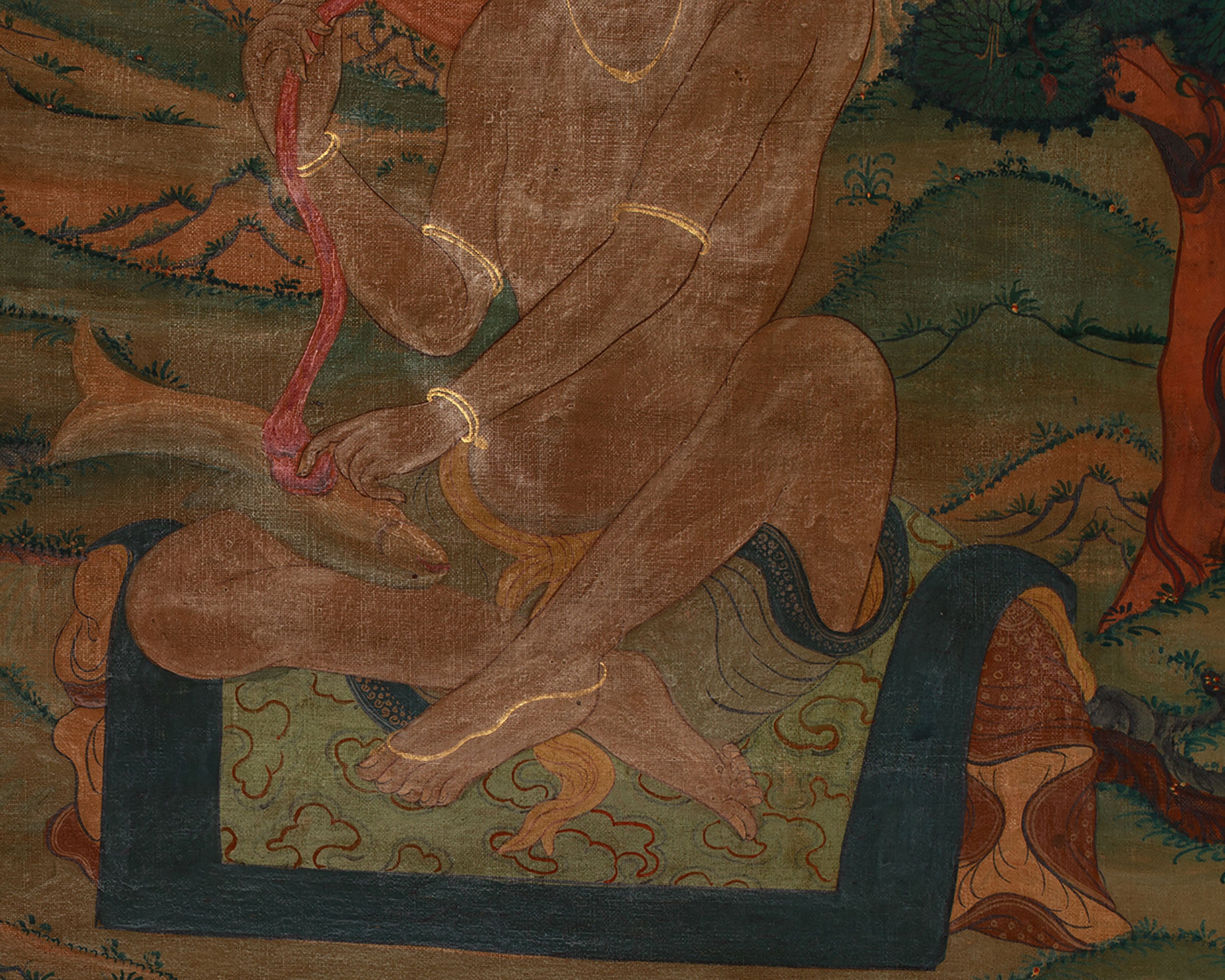 Mahasiddha Luyipa Thangka | The Great Tantric Master