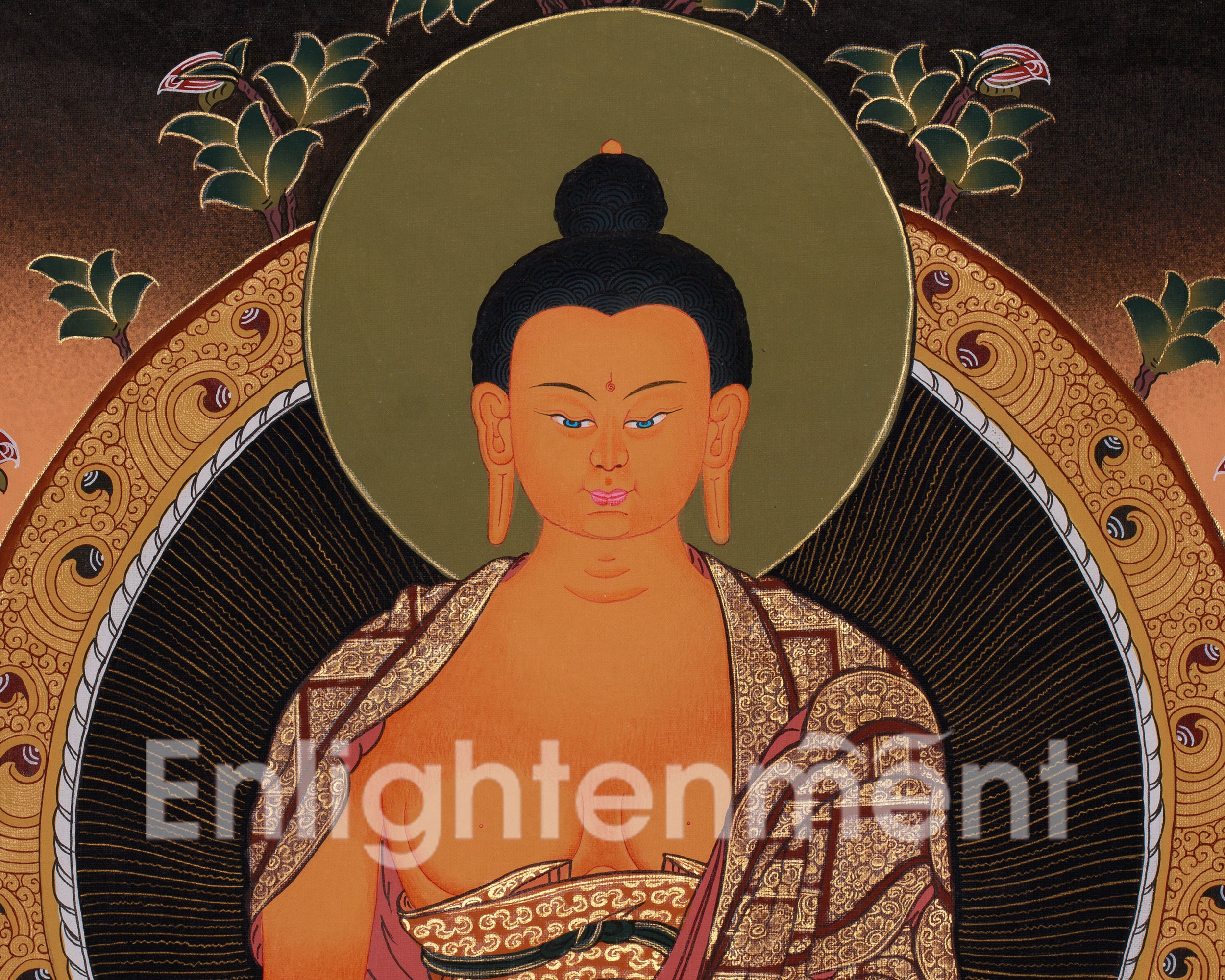 Gautama Buddha With Disciples | Enlightened One