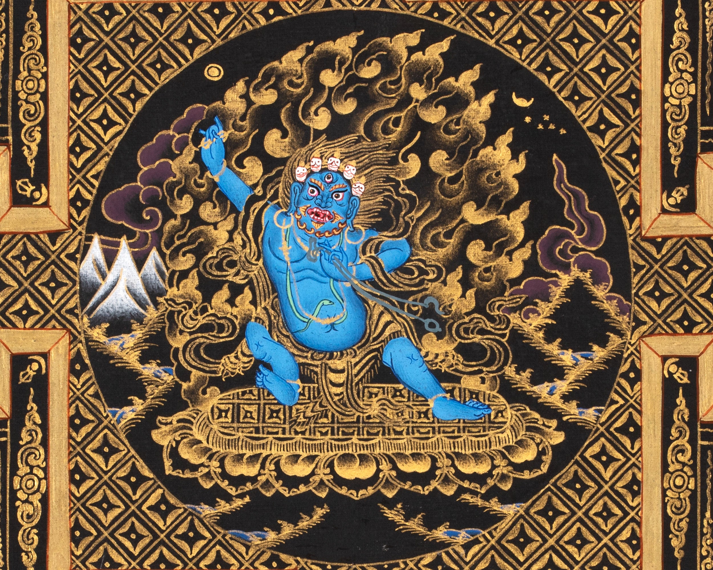 Vajrapani Mandala Thangka | Asian Art